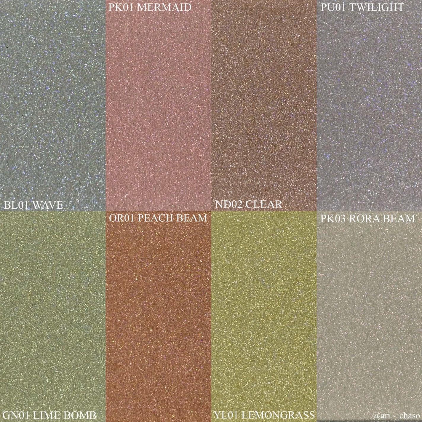 ピュアグラッシュ ハイライター/2aN/パウダーハイライトを使ったクチコミ(2枚目)