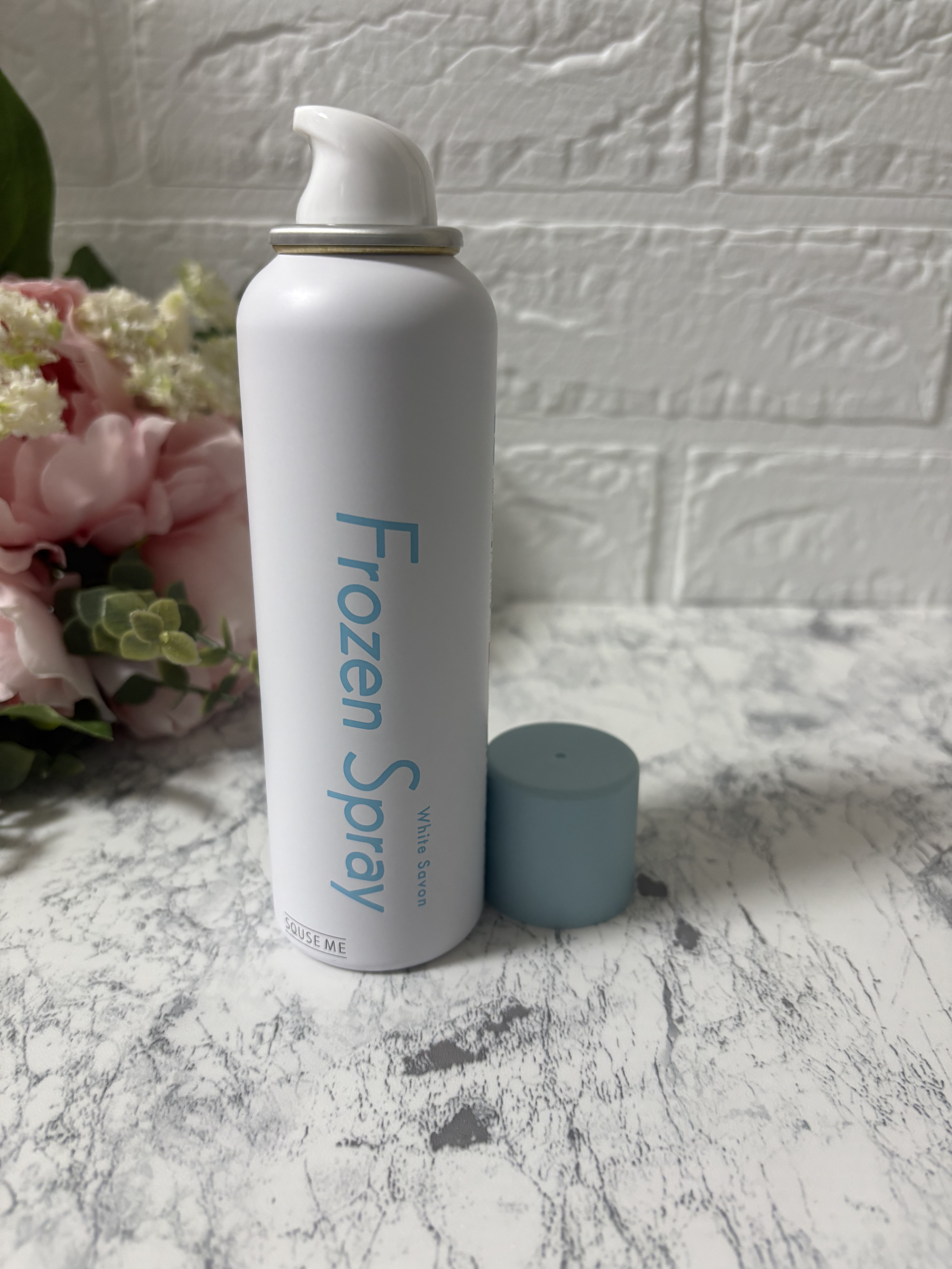 フローズンスプレー ホワイトサボンの香り/スキューズミー/デオドラント・制汗剤を使ったクチコミ（3枚目）