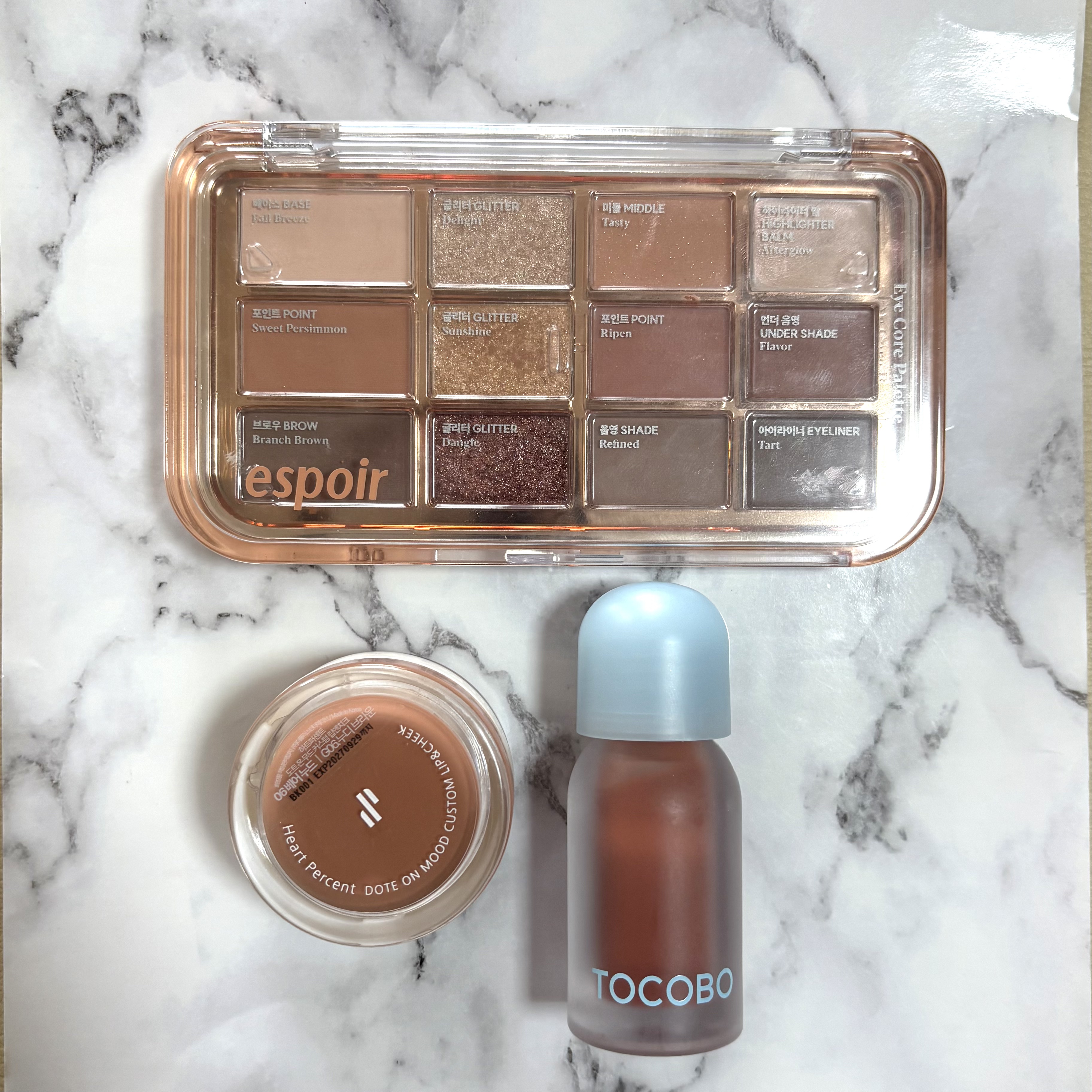 ドットオンムード・カスタム・リップアンドチーク 06 BARE NUDE-TONE MOOD/Heart Percent/ジェル・クリームチークを使ったクチコミ（2枚目）