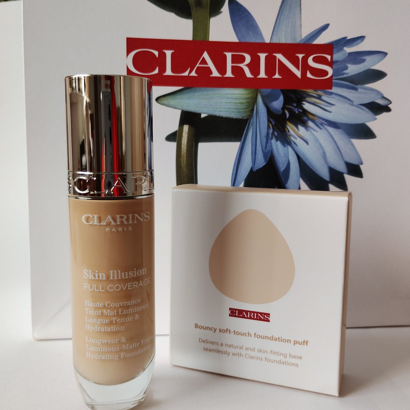 スキン イリュージョン フルカバレッジ ファンデーション/CLARINS/リキッドファンデーションを使ったクチコミ(1枚目)
