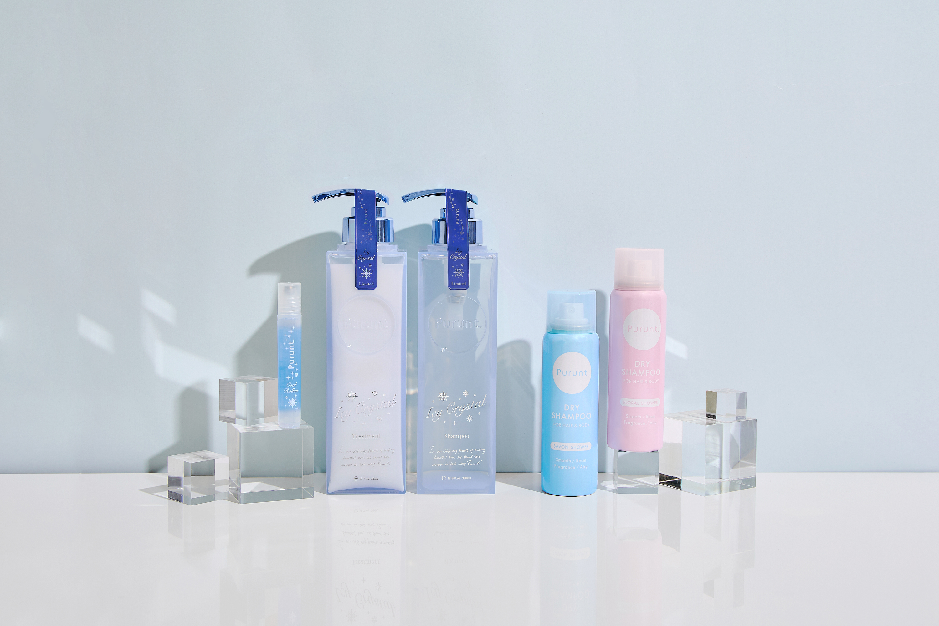 プルント　ディープリペア　ペアセット　アイシークリスタル/Purunt./シャンプー・コンディショナーを使ったクチコミ（1枚目）