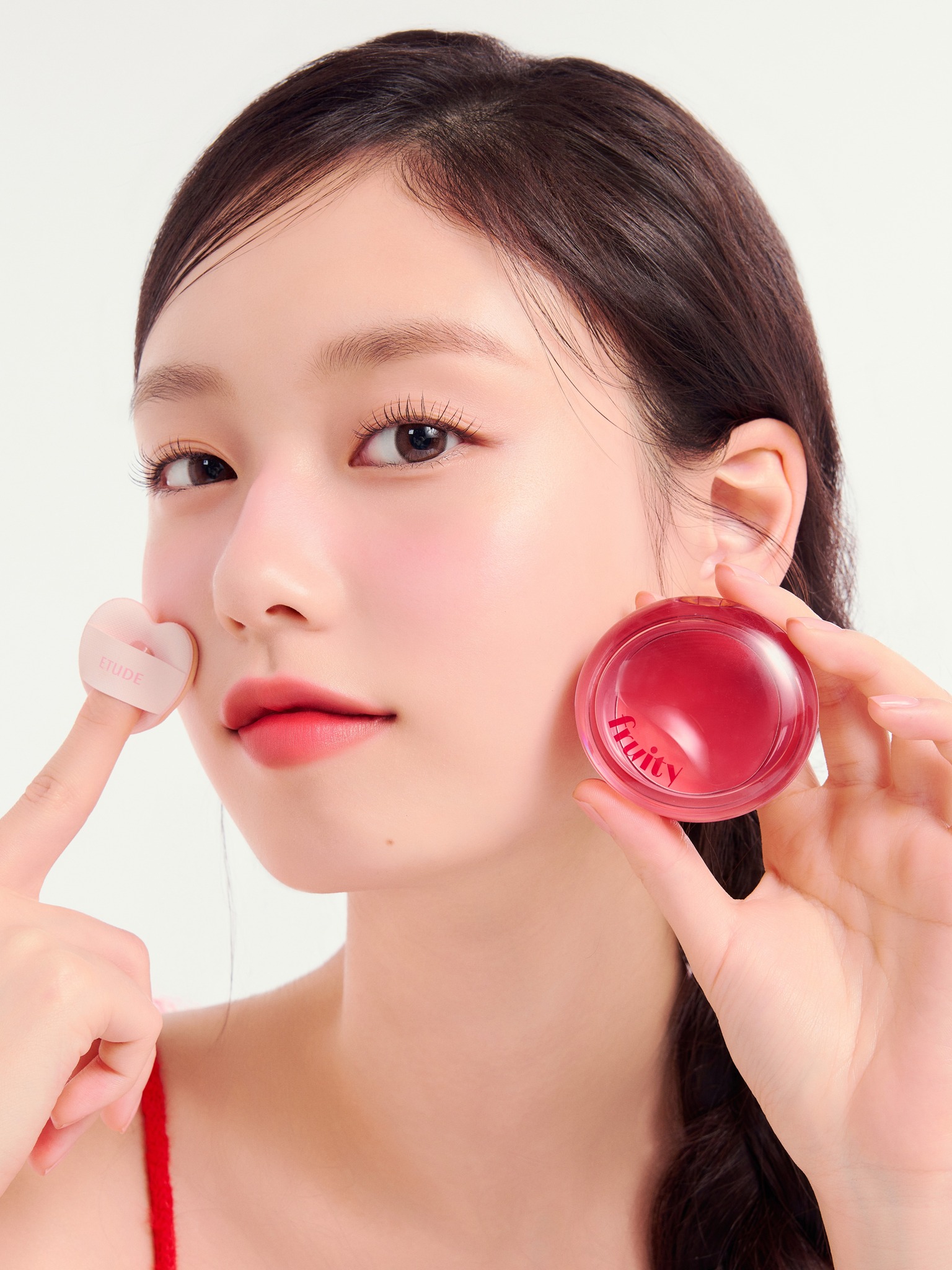 フルーティーリップ＆チークバーム/ETUDE/ジェル・クリームチークを使ったクチコミ（1枚目）