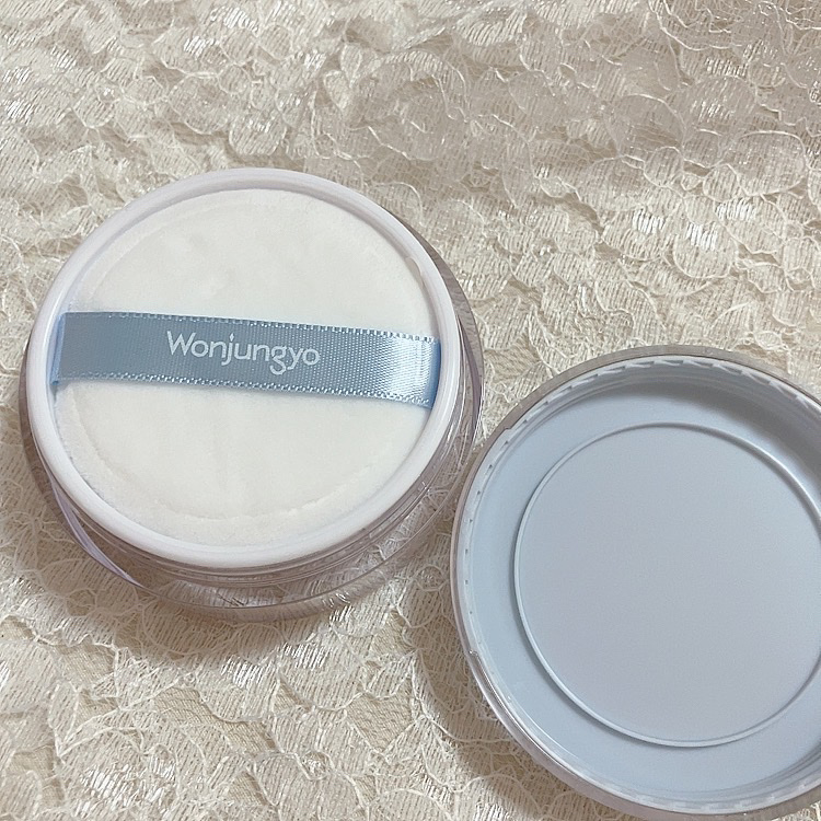ウォンジョンヨ フィクシングブラーパウダー N/Wonjungyo/ルースパウダーを使ったクチコミ（3枚目）
