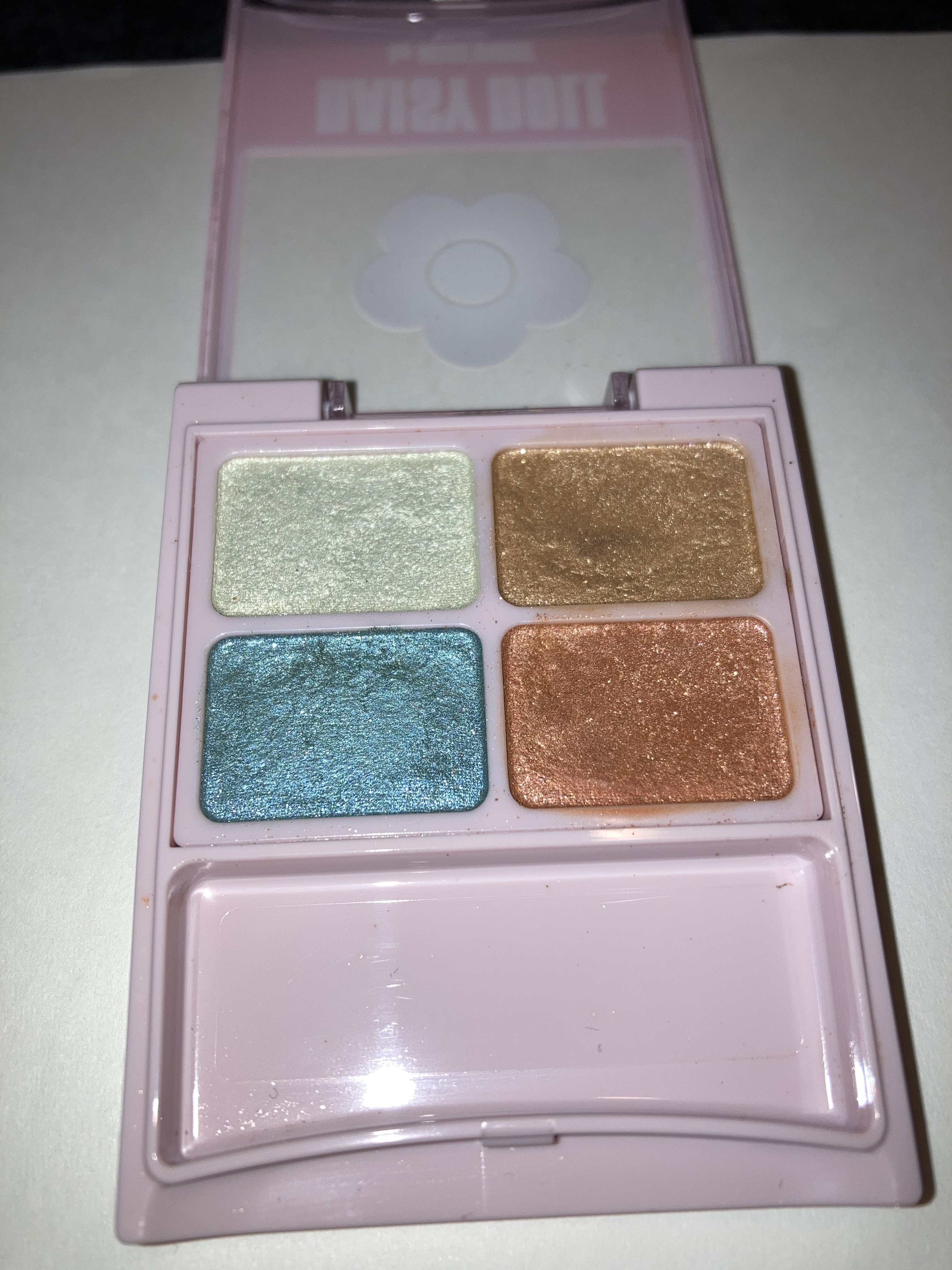 デイジードール アイカラー パレット/DAISY DOLL by MARY QUANT/アイシャドウパレットを使ったクチコミ（1枚目）