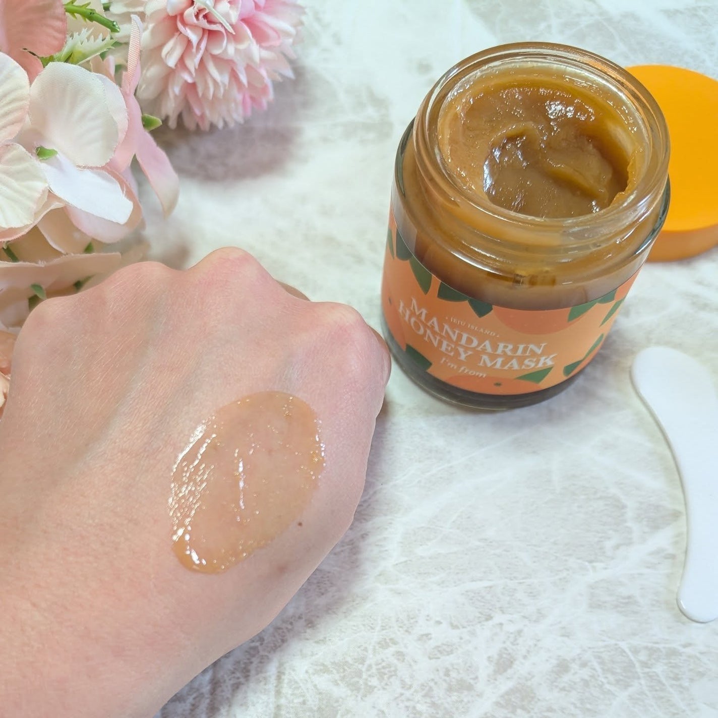 マンダリンハニーマスク/I'm from/洗い流すパック・マスクを使ったクチコミ(5枚目)