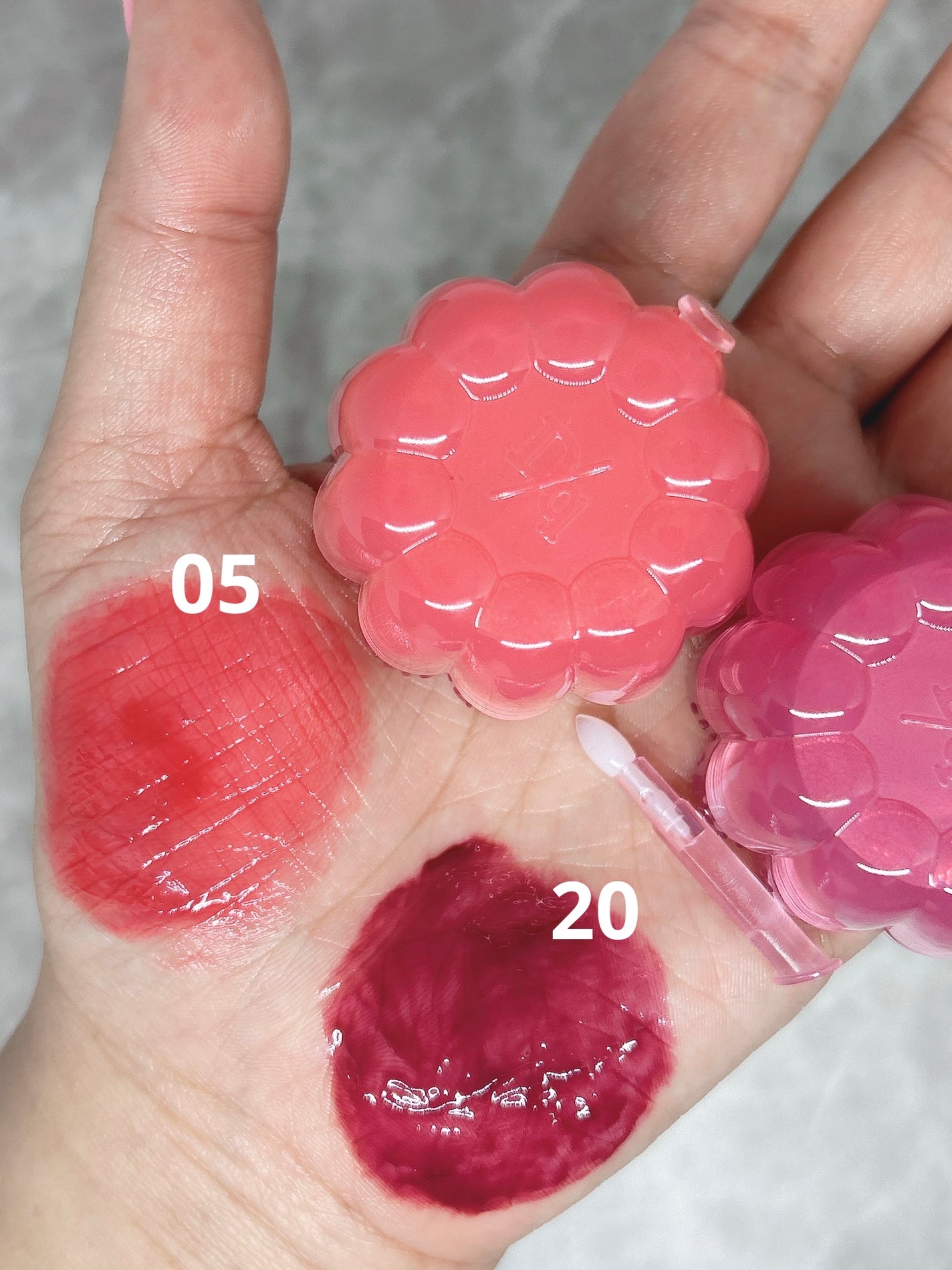 チューインググロウポット/dasique/口紅を使ったクチコミ(2枚目)