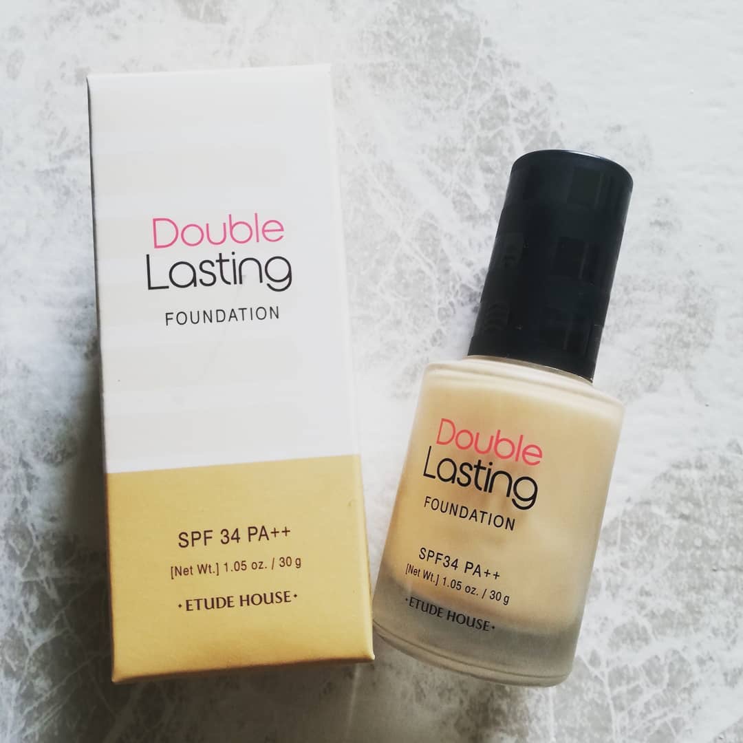 ダブルラスティング ファンデーション/ETUDE/リキッドファンデーションを使ったクチコミ（1枚目）