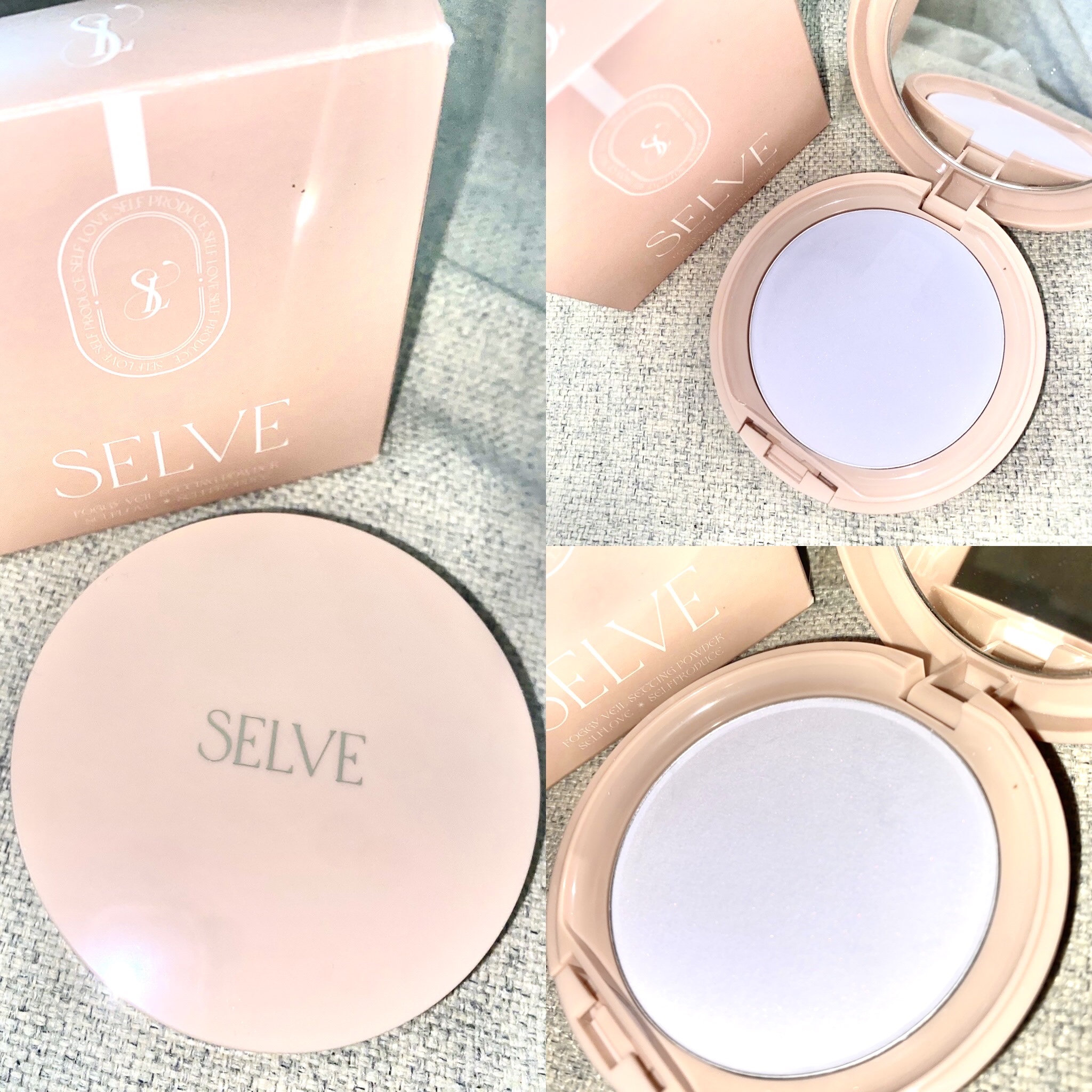 フォギーヴェールセッティングパウダー/SELVE/プレストパウダーを使ったクチコミ（1枚目）