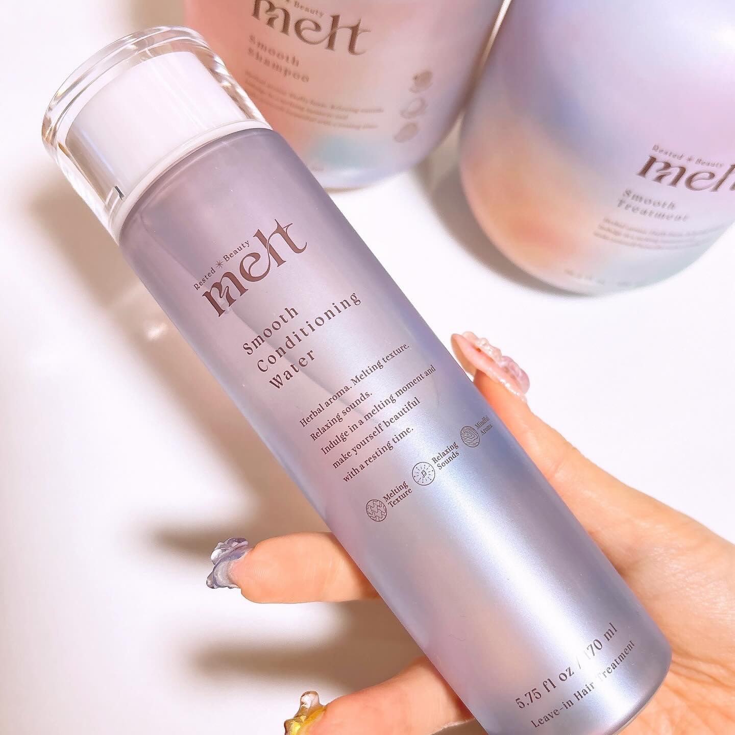 メルト スムースシャンプー/トリートメント/melt/市販シャンプーを使ったクチコミ（3枚目）