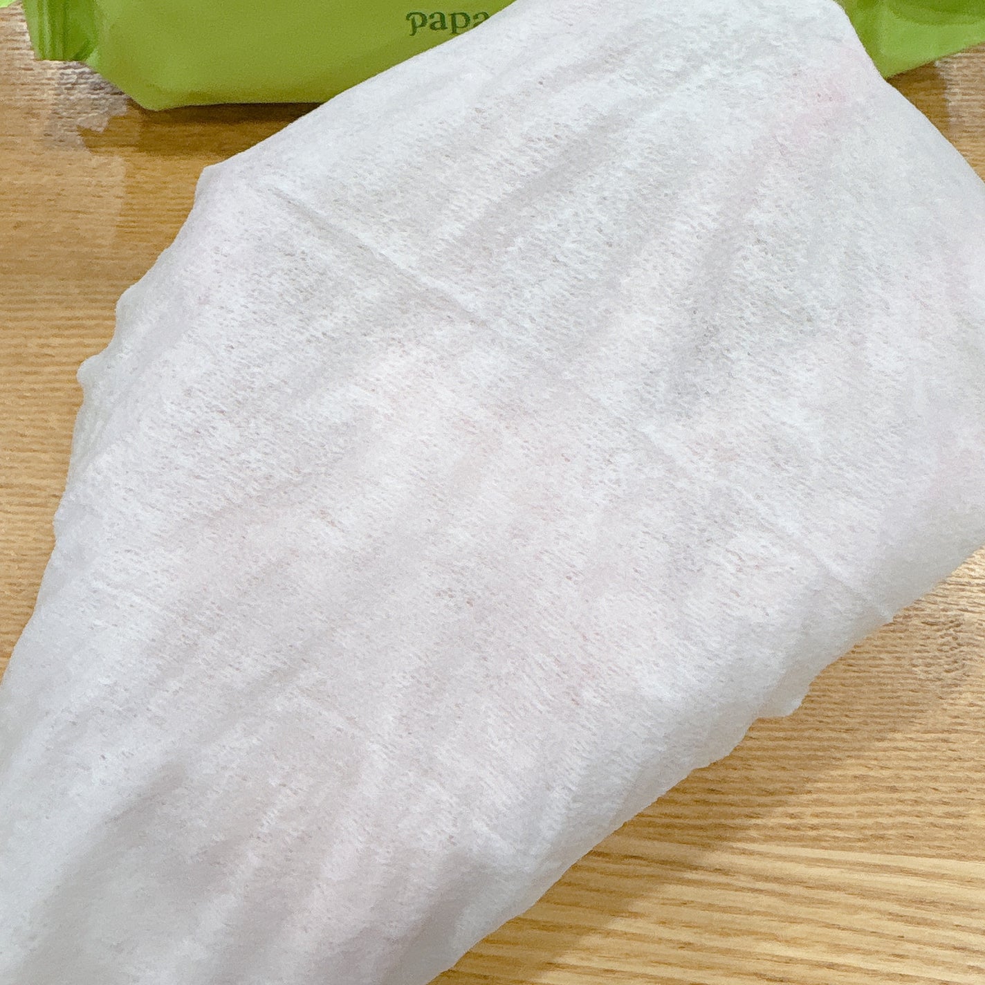 リアルセンテラシカウォータリークレンジングティッシュ/PAPA RECIPE/クレンジングシートを使ったクチコミ(3枚目)