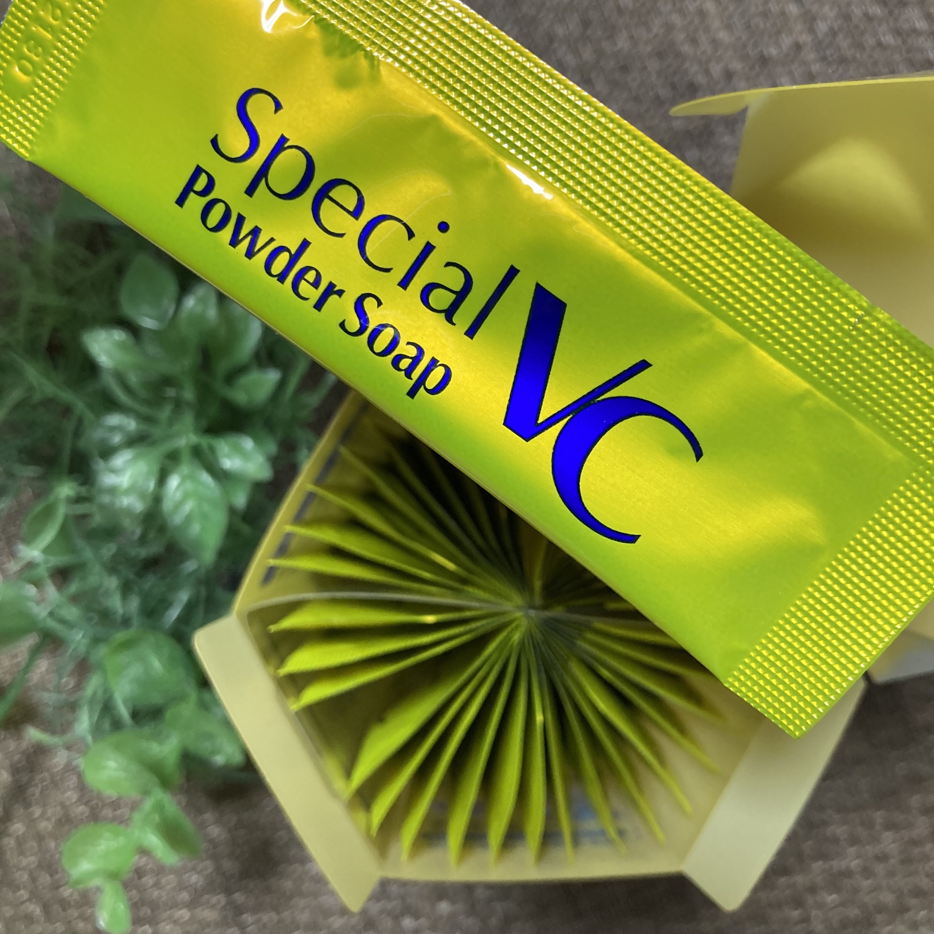 スペシャルパウダーソープＶＣ/Cure/洗顔パウダーを使ったクチコミ（3枚目）