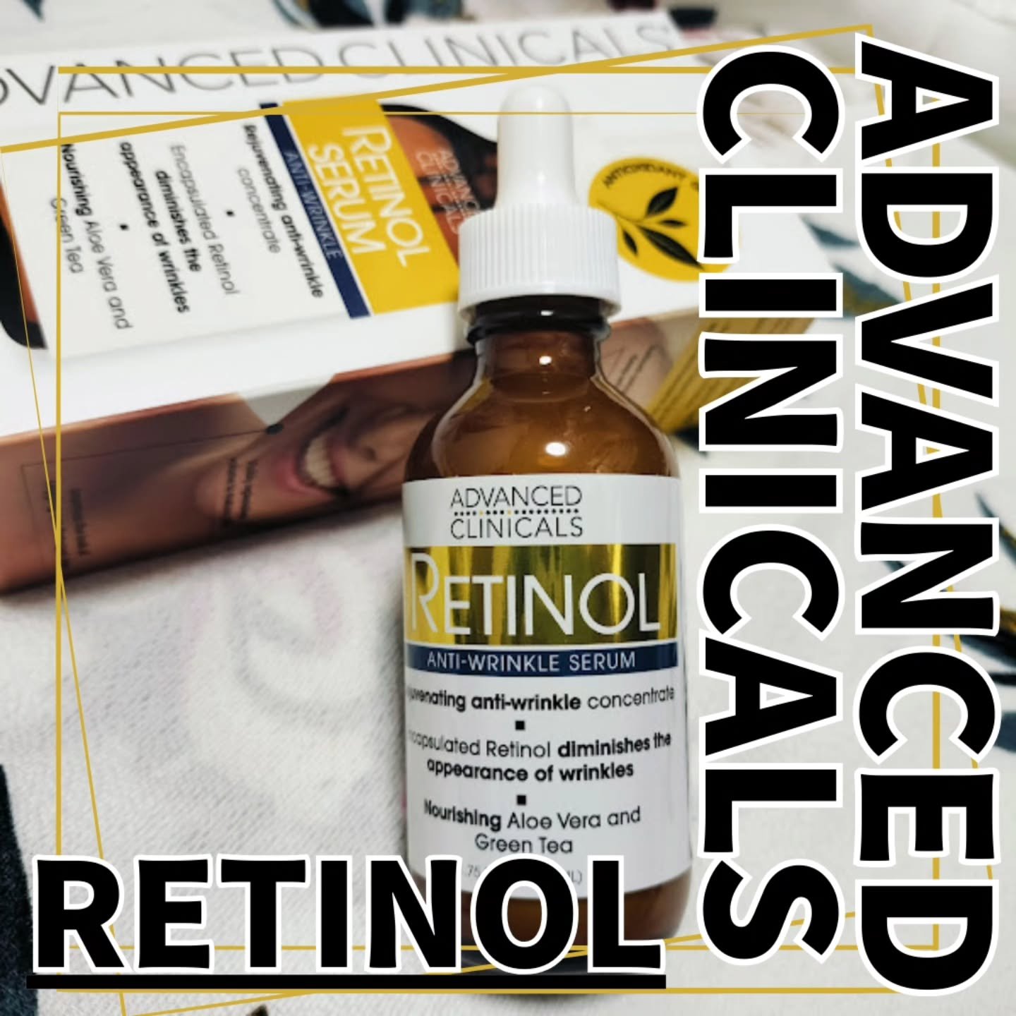 レチノールセラム/ADVANCED CLINICALS/美容液を使ったクチコミ（2枚目）