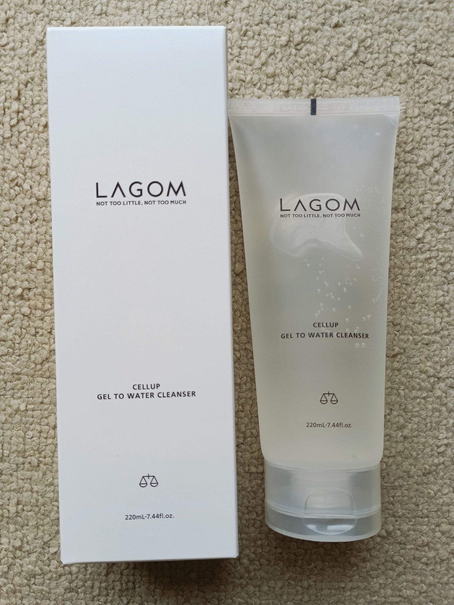 ラゴム ジェルトゥウォーター クレンザー(朝用洗顔)/LAGOM /その他洗顔料を使ったクチコミ（1枚目）