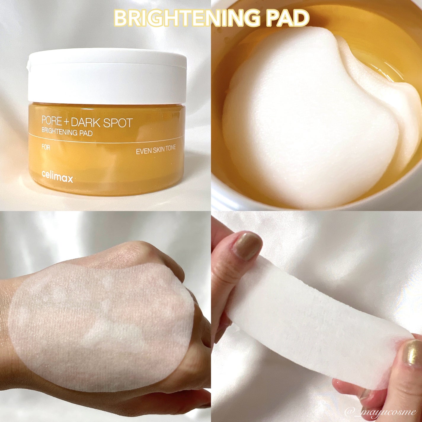 ポア ブライトニング シミケアセラム/celimax/美容液を使ったクチコミ(3枚目)