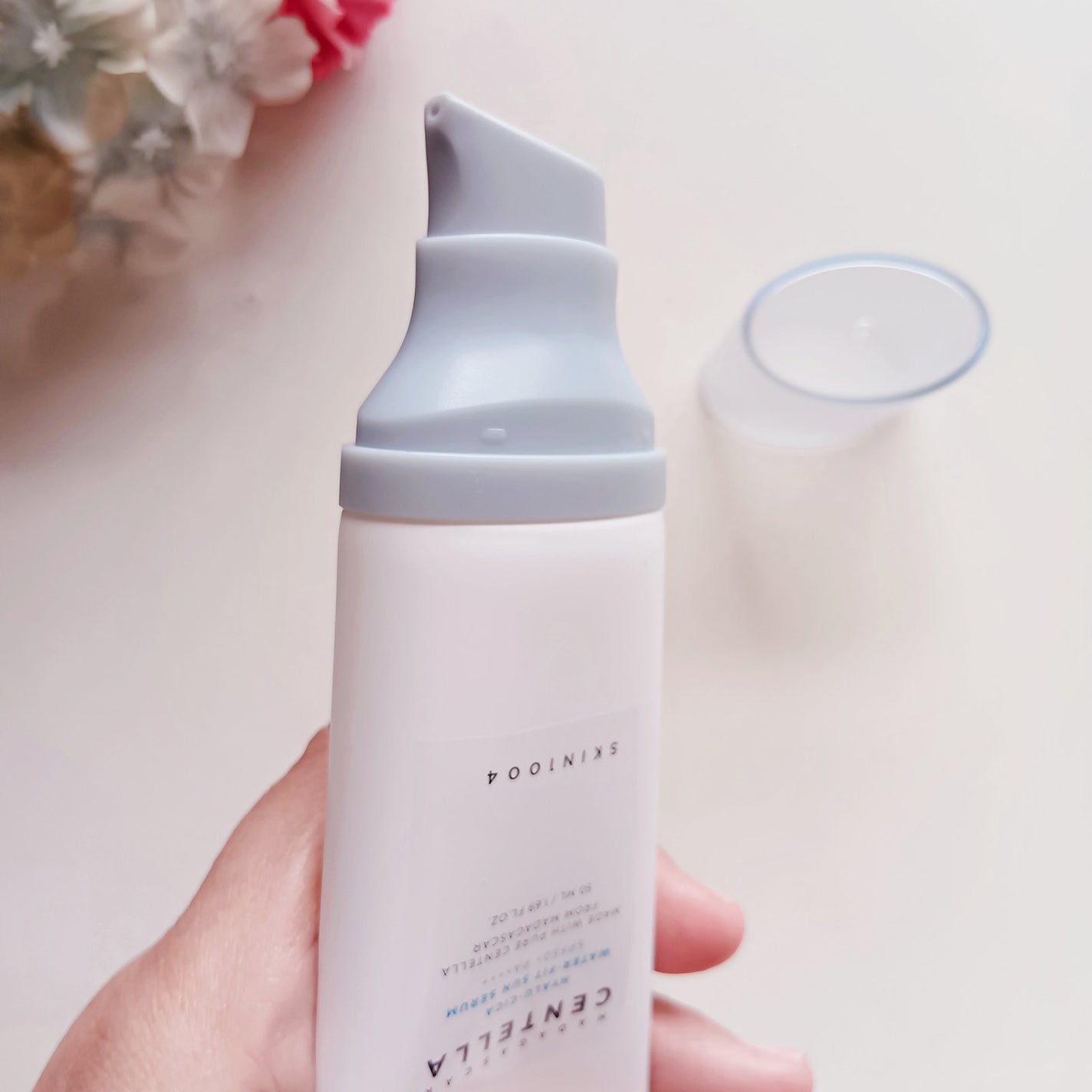 ヒアルーシカ ウォーターフィット サンセラム/SKIN1004/日焼け止めローションを使ったクチコミ(3枚目)