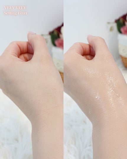 セッティングフィクサー/VELY VELY/フィックスミストを使ったクチコミ(5枚目)