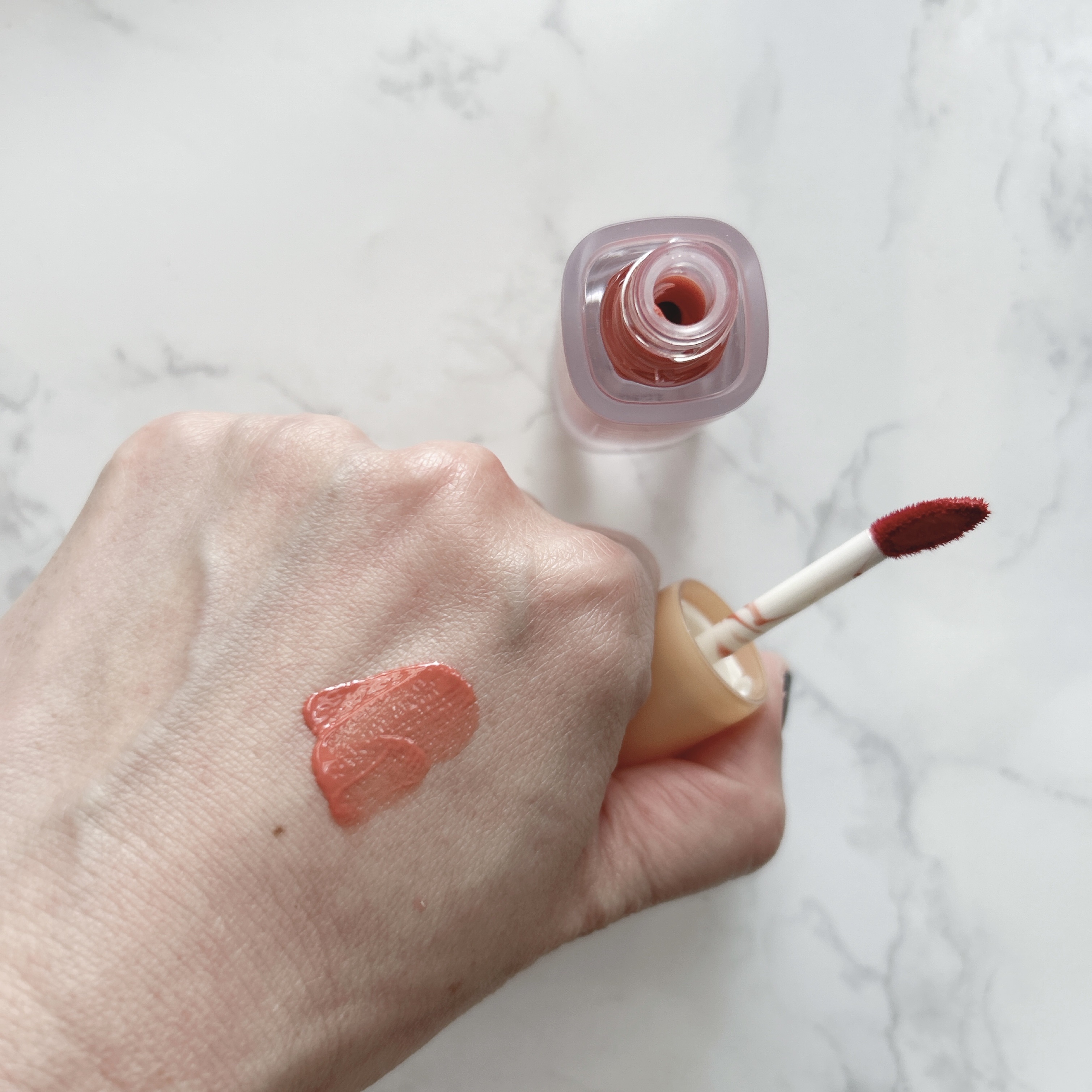 フルーティーグラムティント/Laka/リップティントを使ったクチコミ（3枚目）