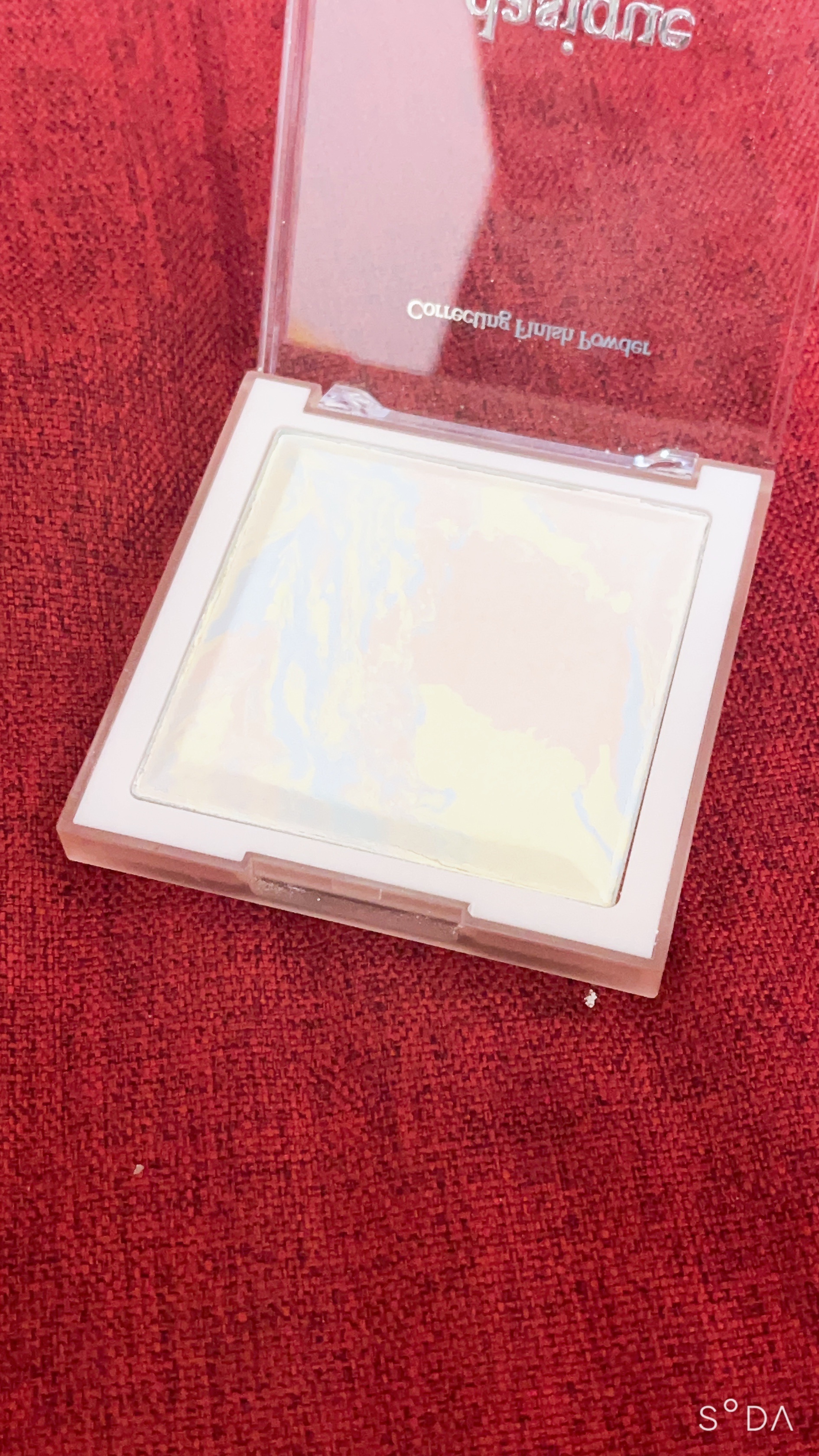 コレクティングフィニッシュパウダー/dasique/プレストパウダーを使ったクチコミ（3枚目）