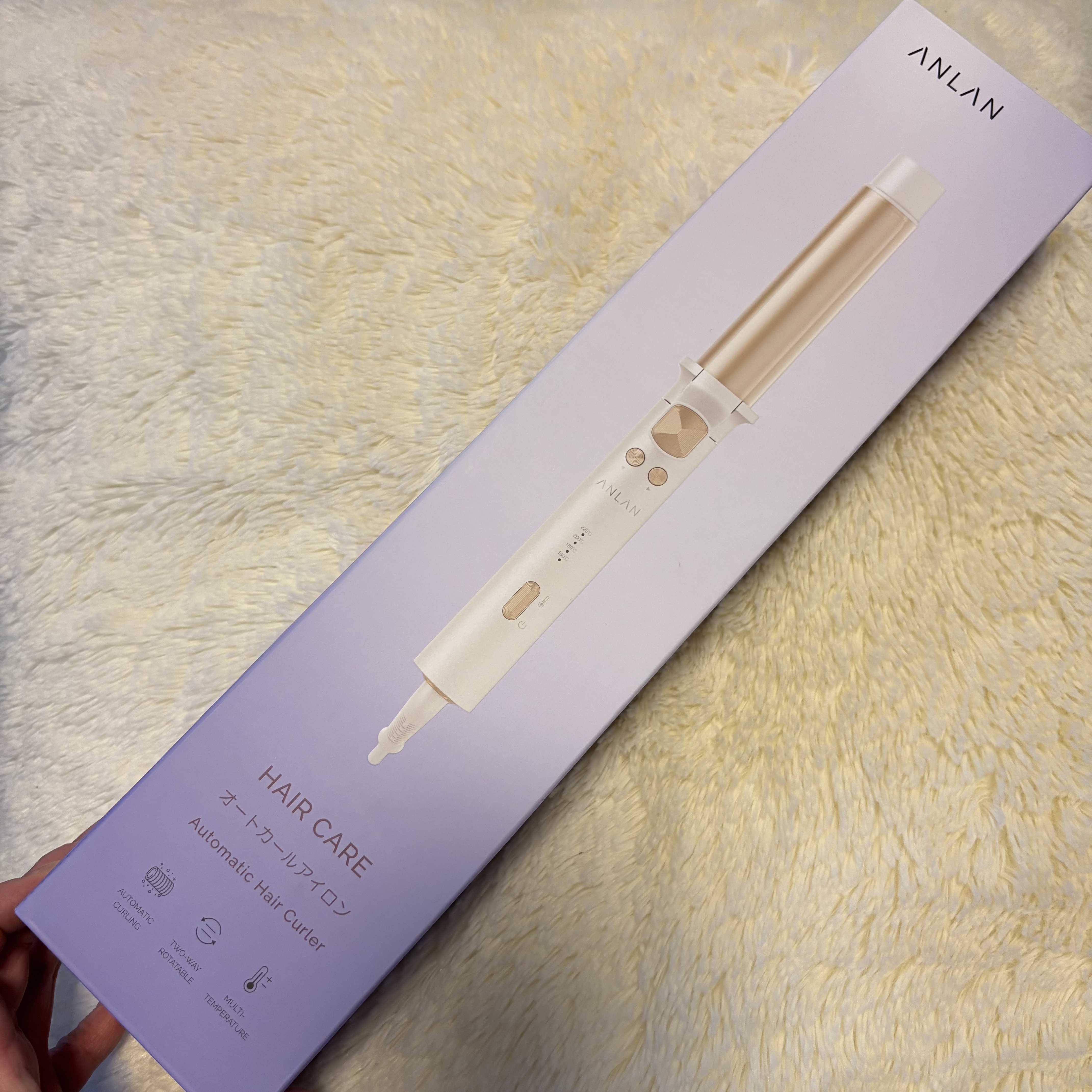 オートカールアイロン/ANLAN/カールアイロンを使ったクチコミ（2枚目）