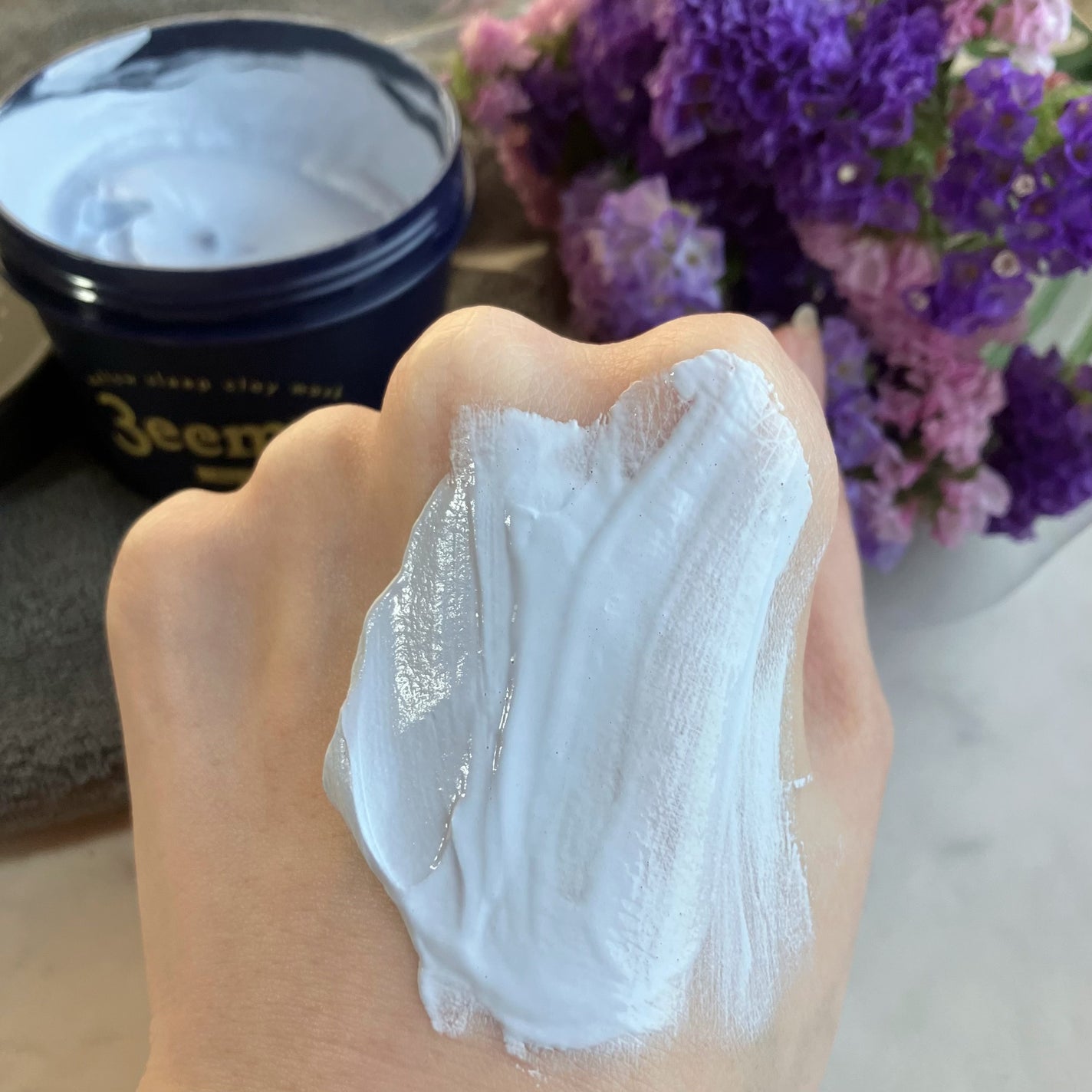 メロウスリープクレイマスク/3eemy/洗い流すパック・マスクを使ったクチコミ(2枚目)