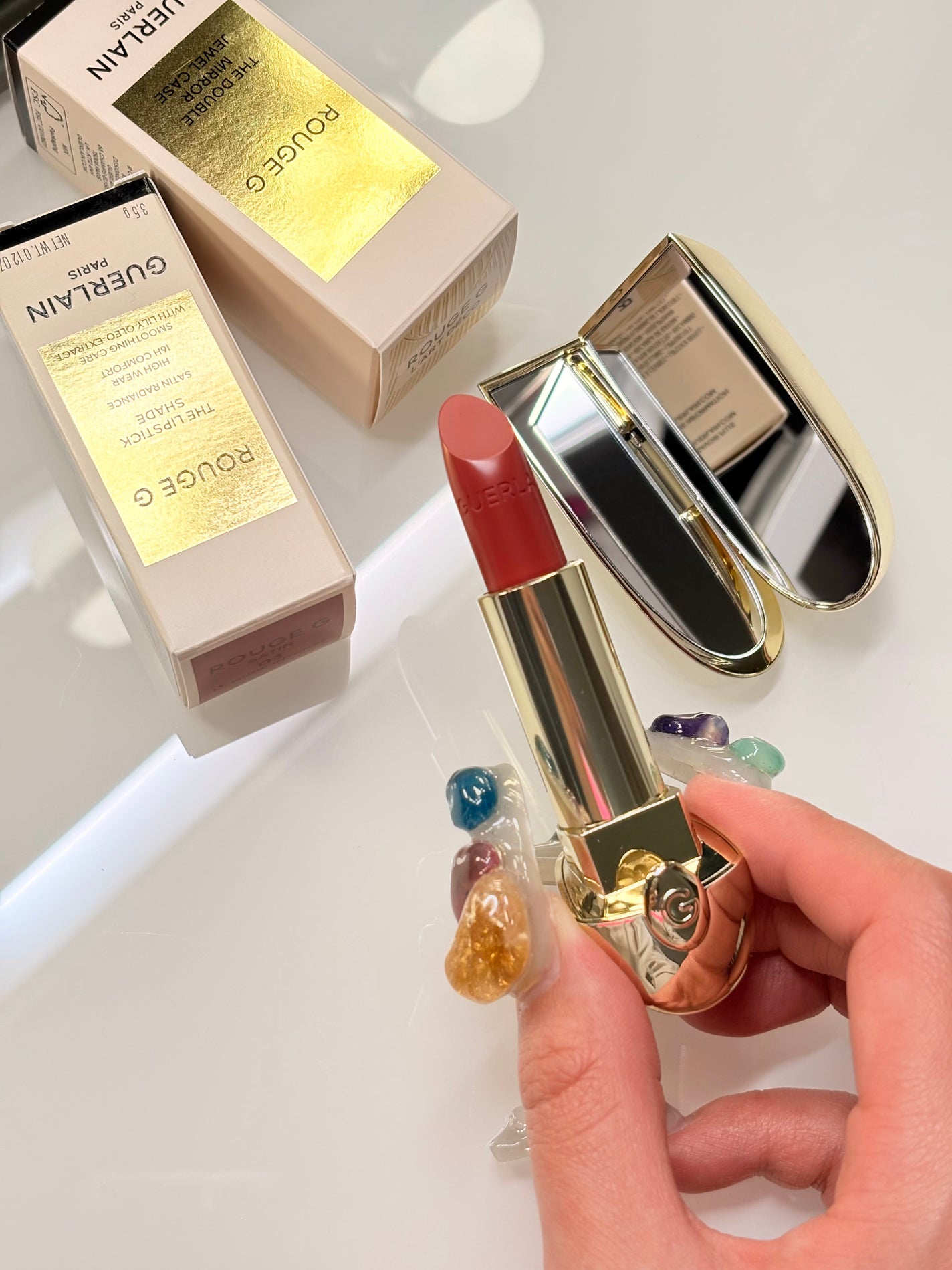 ルージュ ジェ/GUERLAIN/口紅を使ったクチコミ(4枚目)