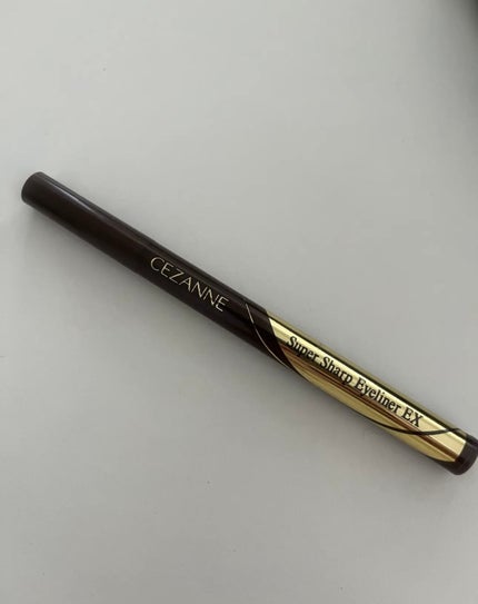 極細アイライナーEX/CEZANNE/リキッドアイライナーを使ったクチコミ(1枚目)