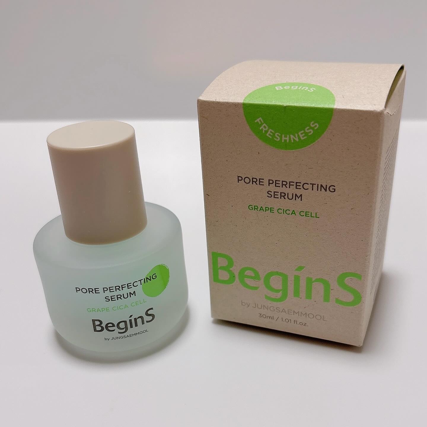 Pore Perfecting Serum/BeginS by JUNGSAEMMOOL/美容液を使ったクチコミ（1枚目）