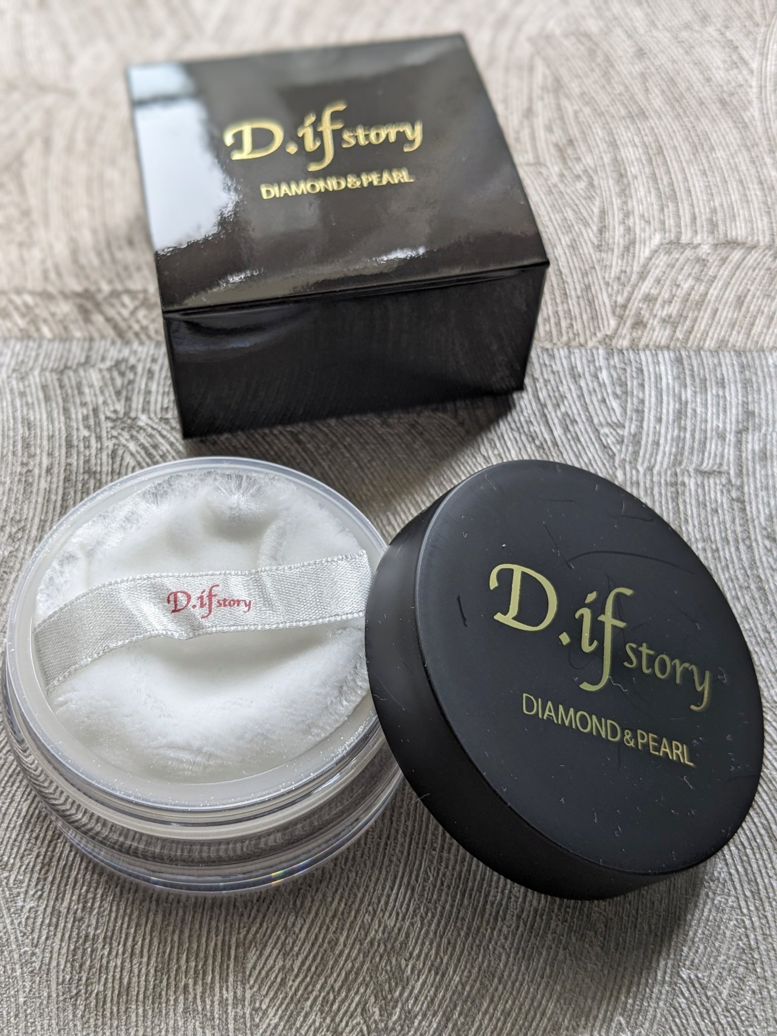 シャイニーパウダー/D.if story(ディフ ストーリー)/ルースパウダーを使ったクチコミ（3枚目）