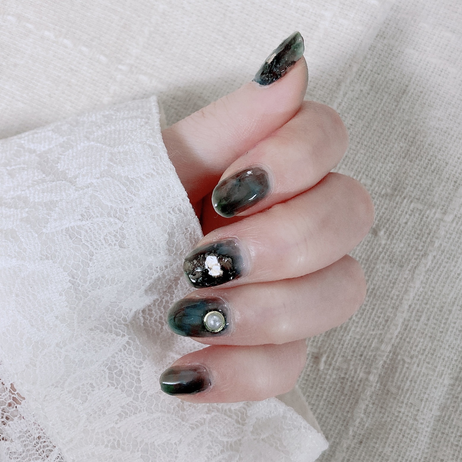 ムードペブルネイル/rom&nd/マニキュアを使ったクチコミ（1枚目）