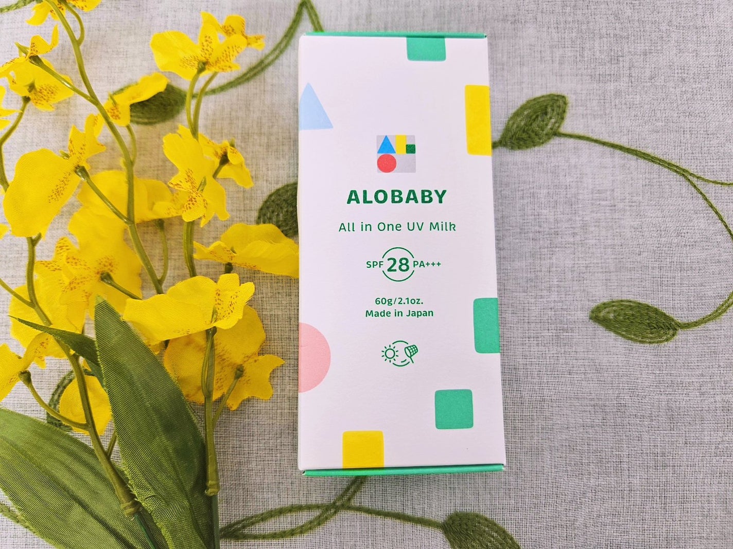 アロベビー オールインワンUVミルク/ALOBABY/日焼け止めミルクを使ったクチコミ(4枚目)