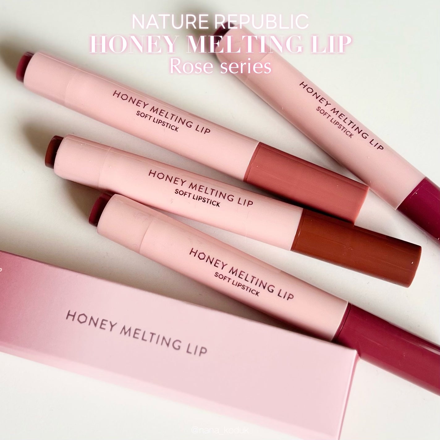 ハニーメルティングリップ/ネイチャーリパブリック/口紅を使ったクチコミ(5枚目)