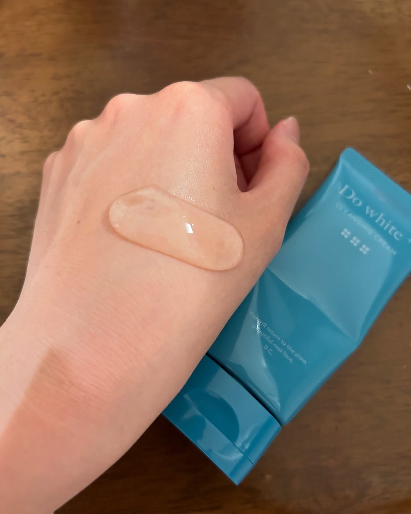 cleansing cream/Do white+/クレンジングクリームを使ったクチコミ(3枚目)