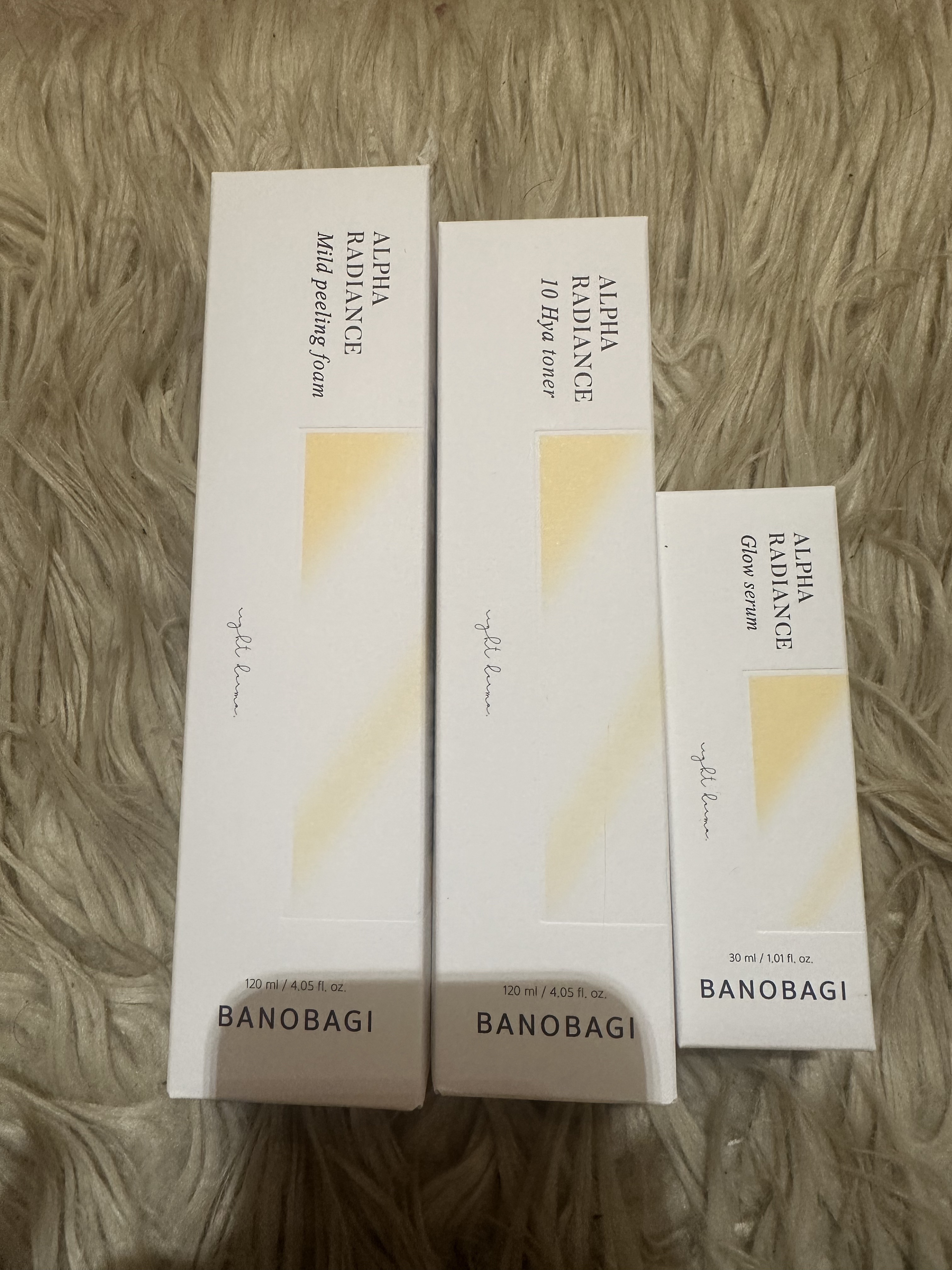 アルファラディアンス10ヒヤトナー/BANOBAGI/化粧水を使ったクチコミ（1枚目）