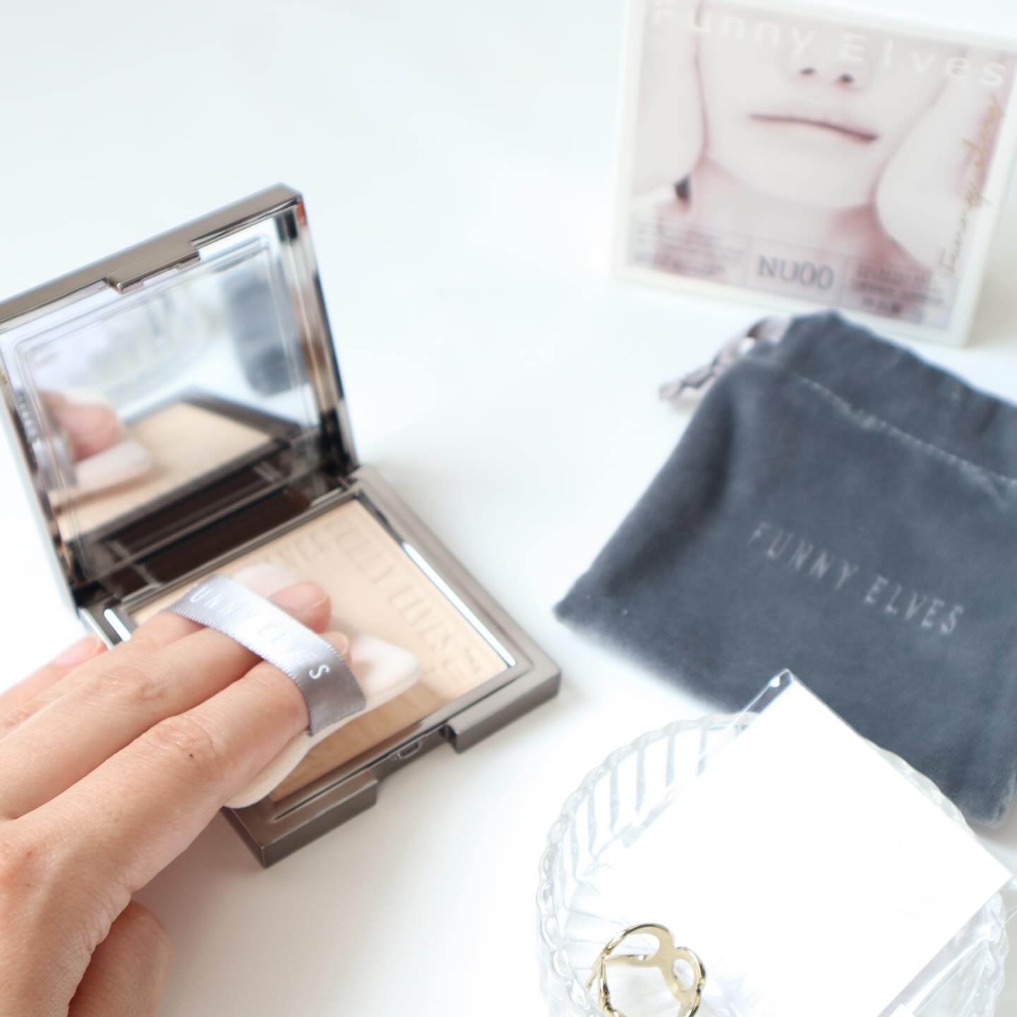 ソフトマットプレストパウダー/FUNNY ELVES方里/プレストパウダーを使ったクチコミ（3枚目）