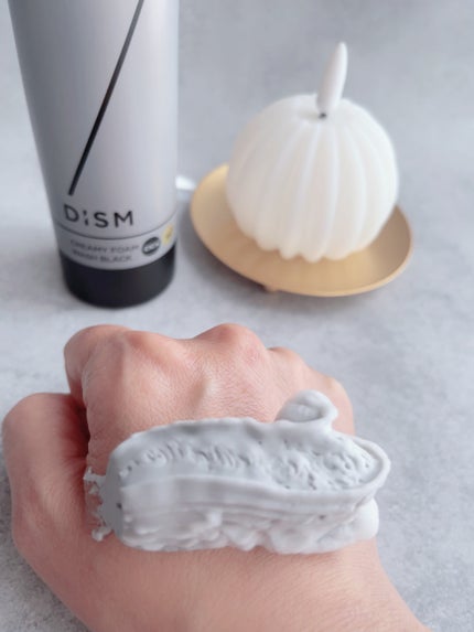 ディズム クリーミーフォームウォッシュ ブラック/DISM/泡洗顔を使ったクチコミ(4枚目)