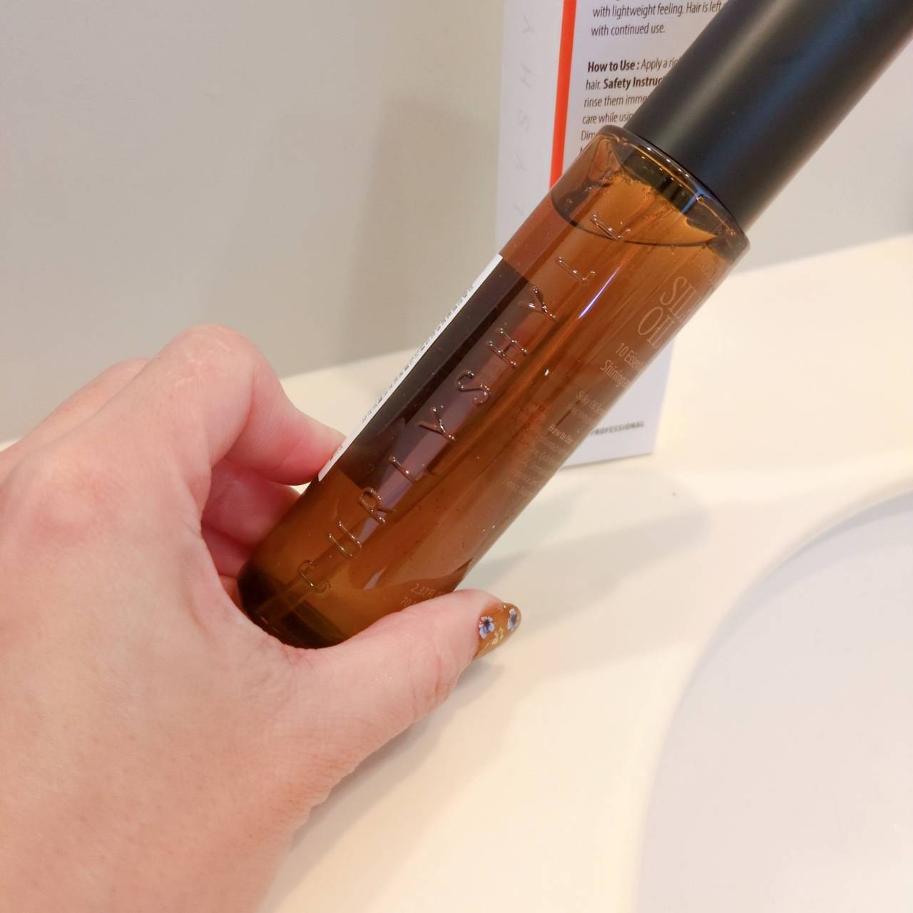 SILKY OIL SERUM/CULRY SHYLL/ヘアオイルを使ったクチコミ（3枚目）