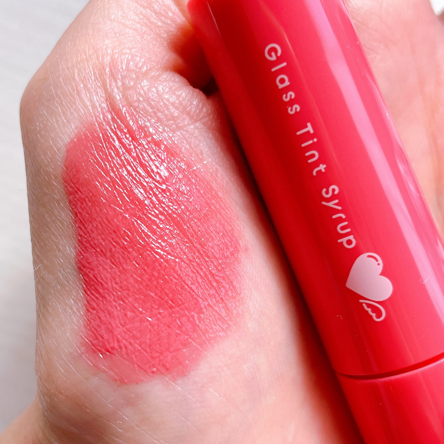 グラスティントシロップ/キャンメイク/リップティントを使ったクチコミ（2枚目）