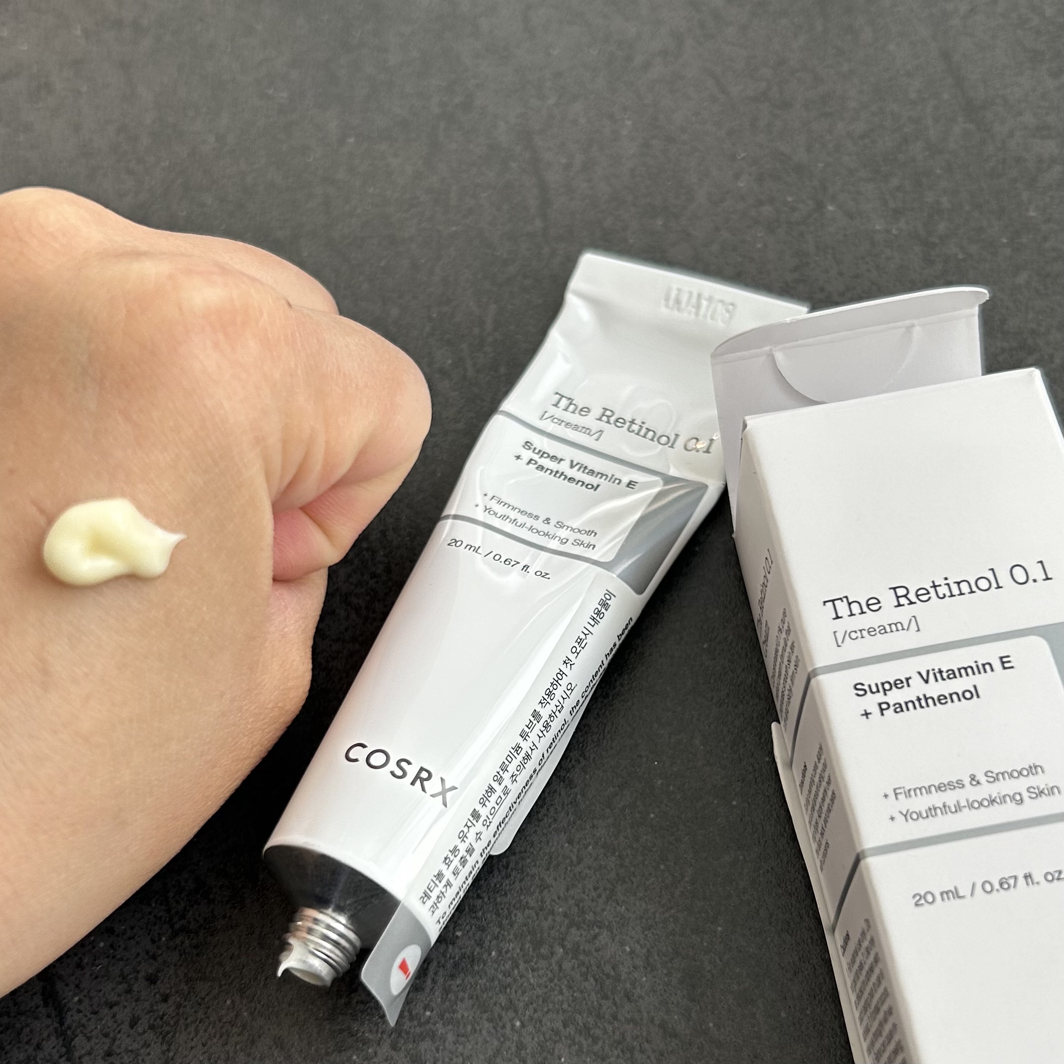 RXザ・レチノール0.1クリーム/COSRX/フェイスクリームを使ったクチコミ（1枚目）