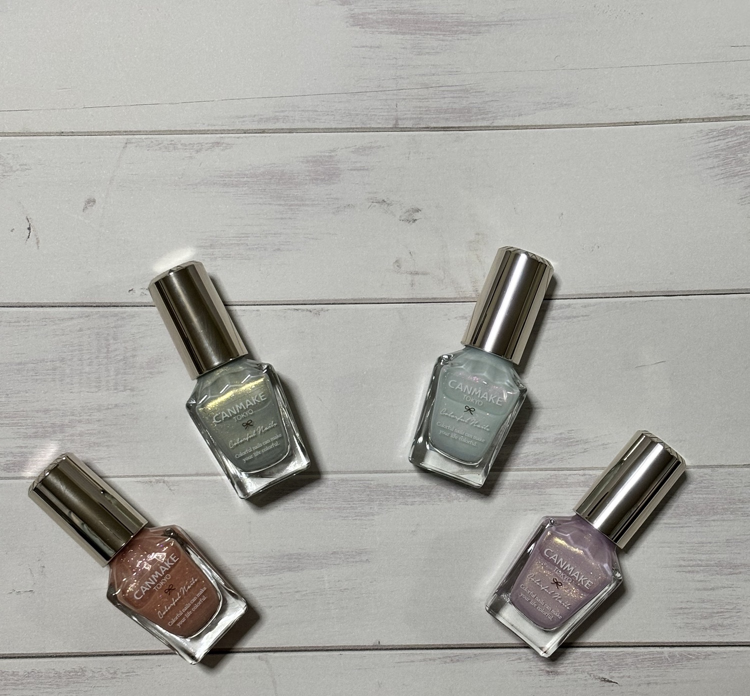 カラフルネイルズ/キャンメイク/マニキュアを使ったクチコミ（1枚目）