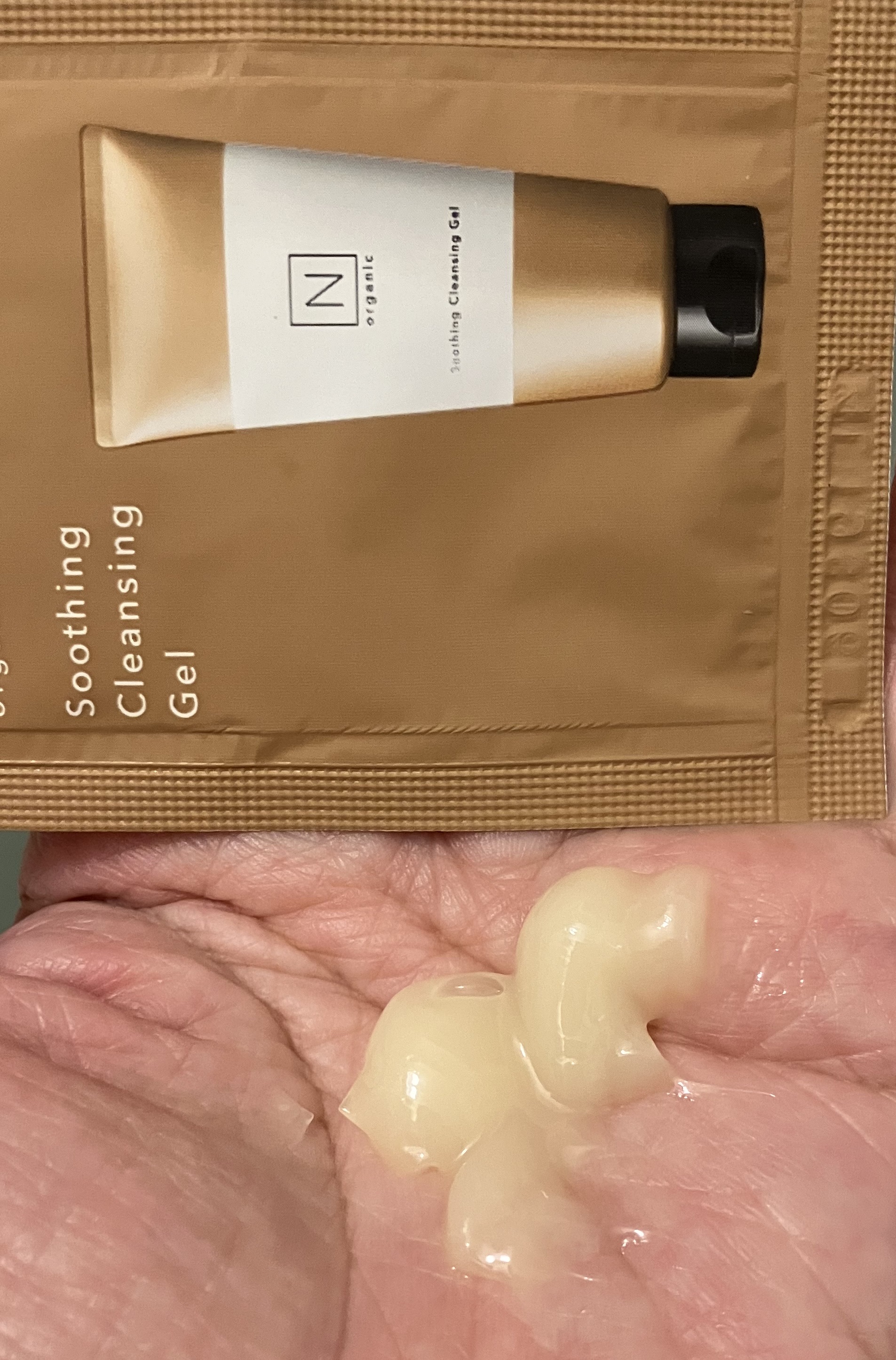 N organic Basic スージング クレンジングジェル/Ｎ organic/クレンジングジェルを使ったクチコミ（2枚目）