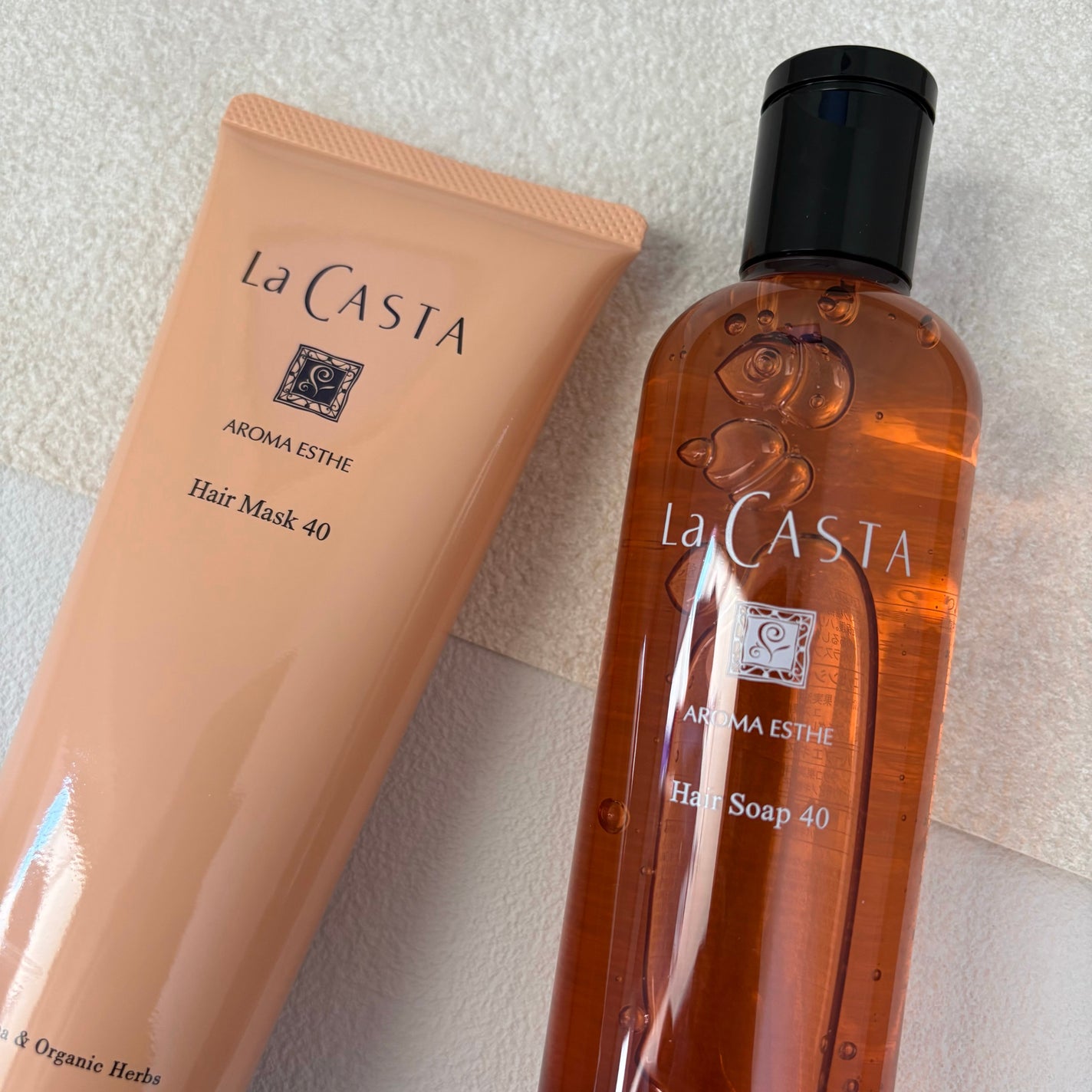 ラ・カスタ アロマエステ ヘアソープ 40/ヘアマスク 40/ラ・カスタ/市販シャンプーを使ったクチコミ(1枚目)