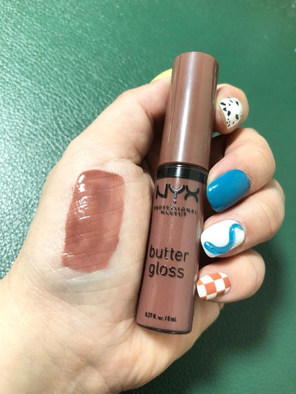 バターグロス/NYX Professional Makeup/リップグロスを使ったクチコミ(2枚目)