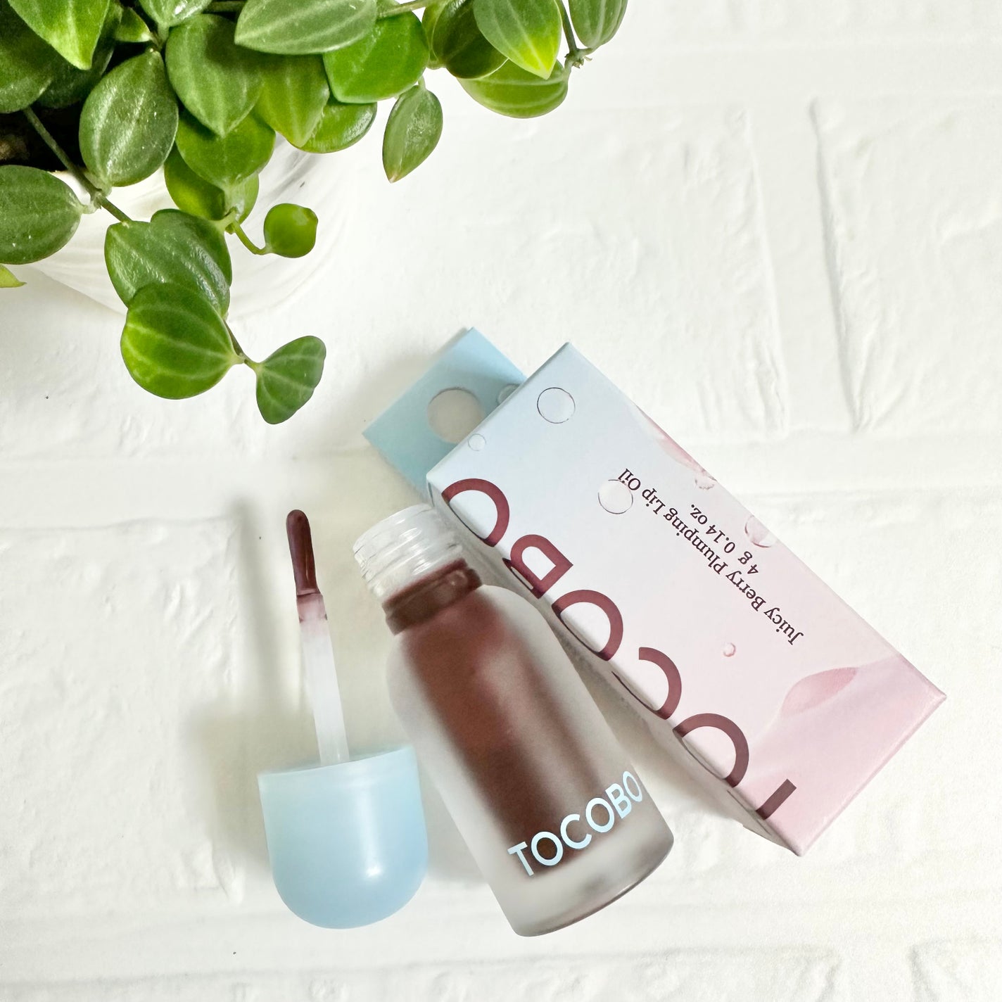 ジューシーベリープランピングリップオイル/TOCOBO/リップグロスを使ったクチコミ(2枚目)