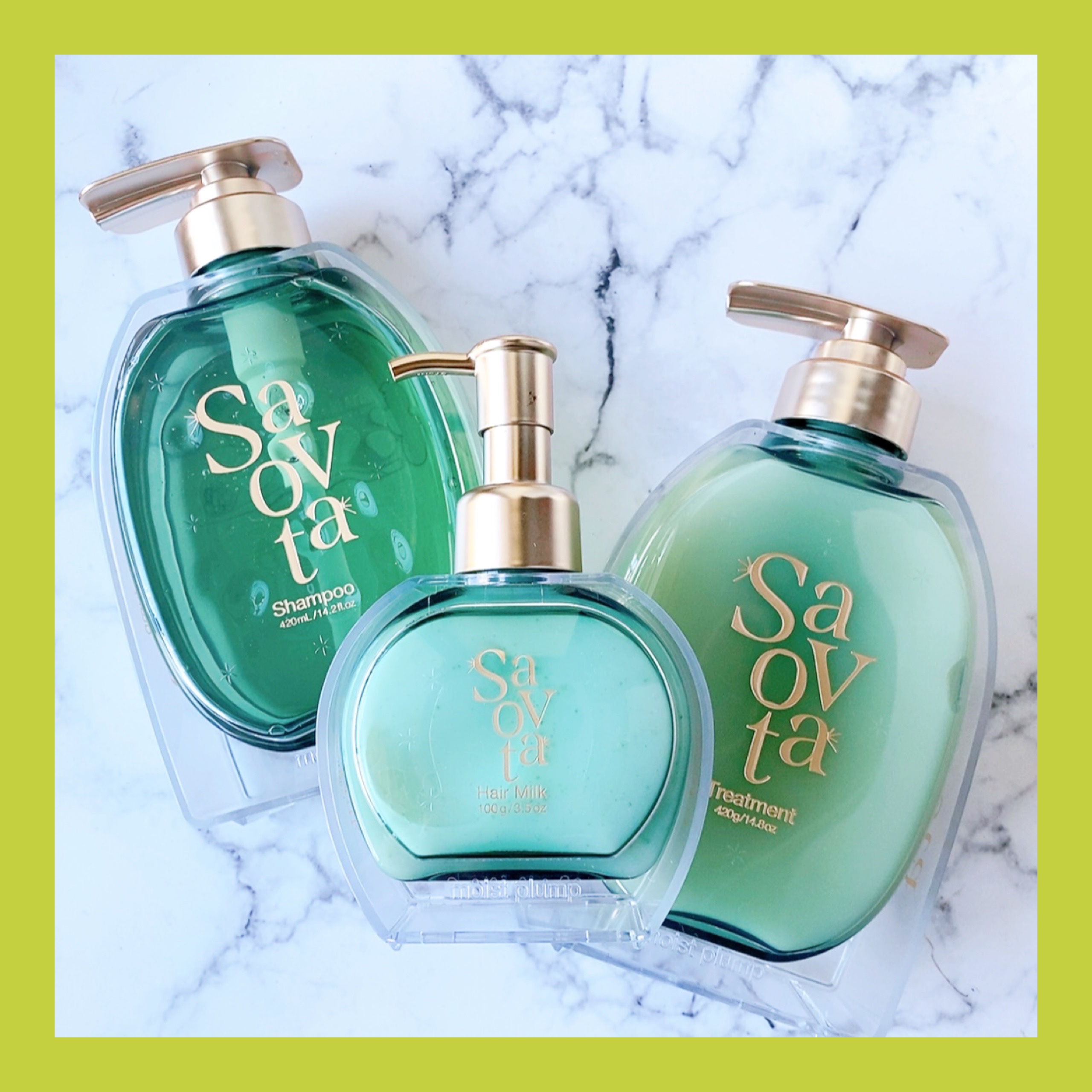 サボンドサボタ　モイストプランプシャンプー/ヘアトリートメント/Savon du Savota/シャンプー・コンディショナーを使ったクチコミ（1枚目）