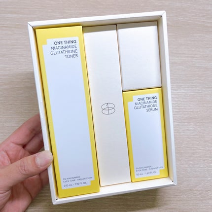 ナイアシンアミドグルタチオントナー/ONE THING/化粧水を使ったクチコミ(5枚目)