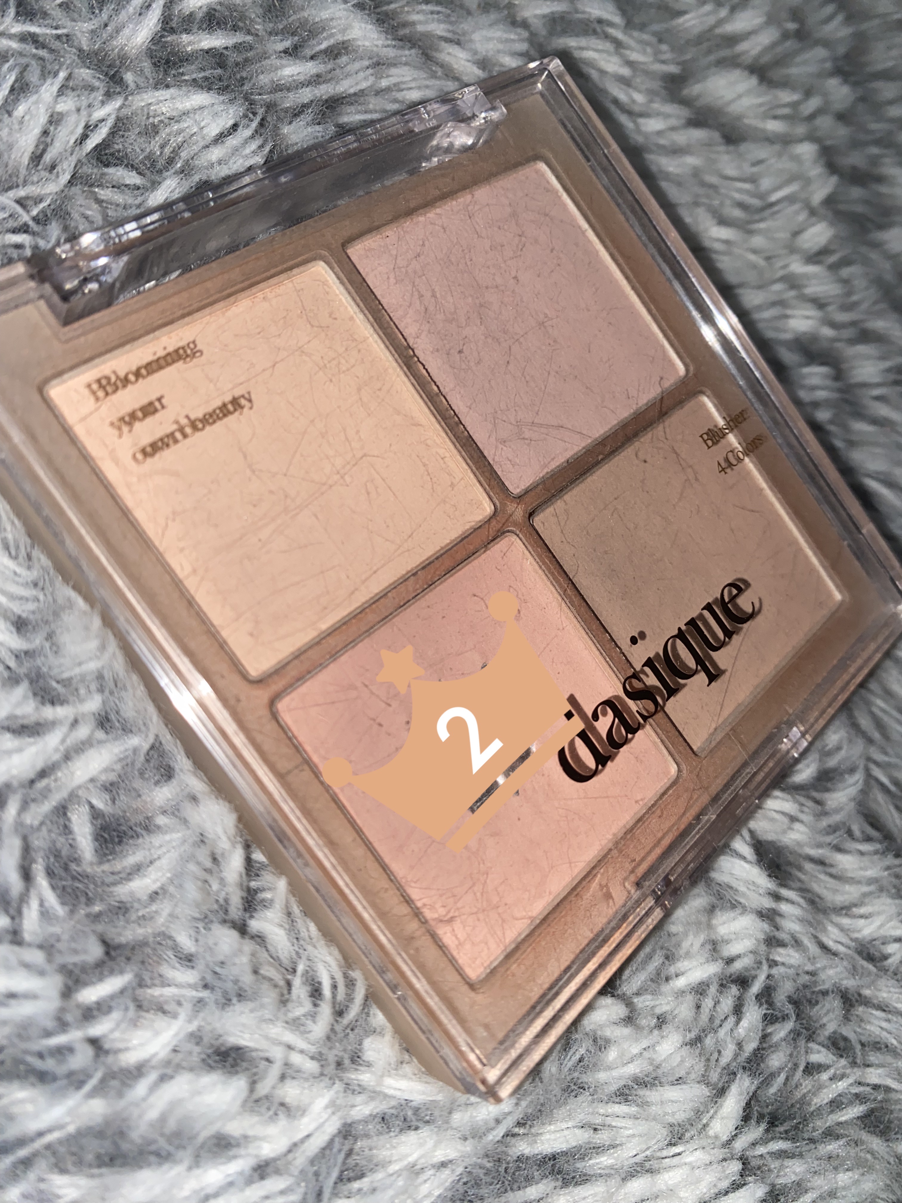 ブレンディングムードチーク/dasique/パウダーチークを使ったクチコミ（1枚目）