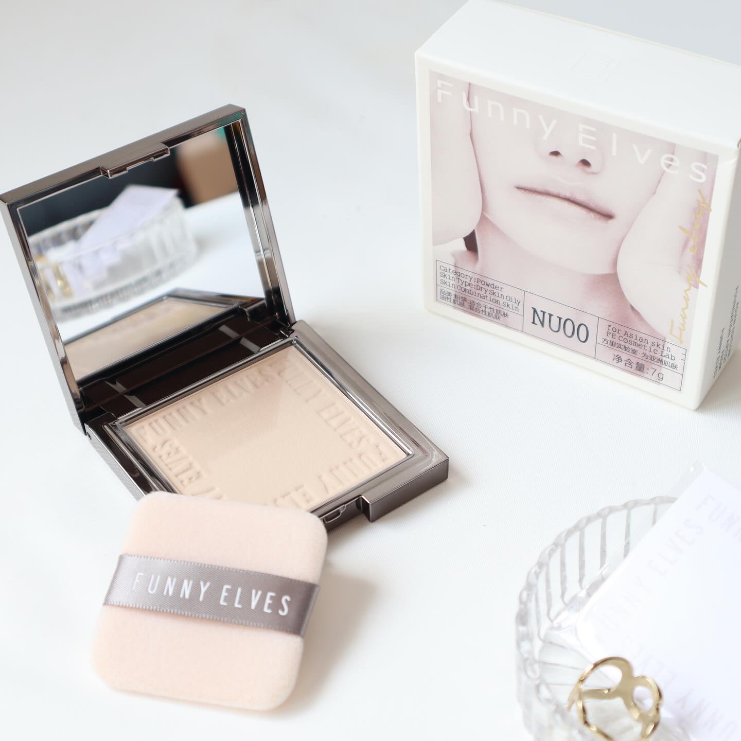 ソフトマットプレストパウダー/FUNNY ELVES方里/プレストパウダーを使ったクチコミ（1枚目）