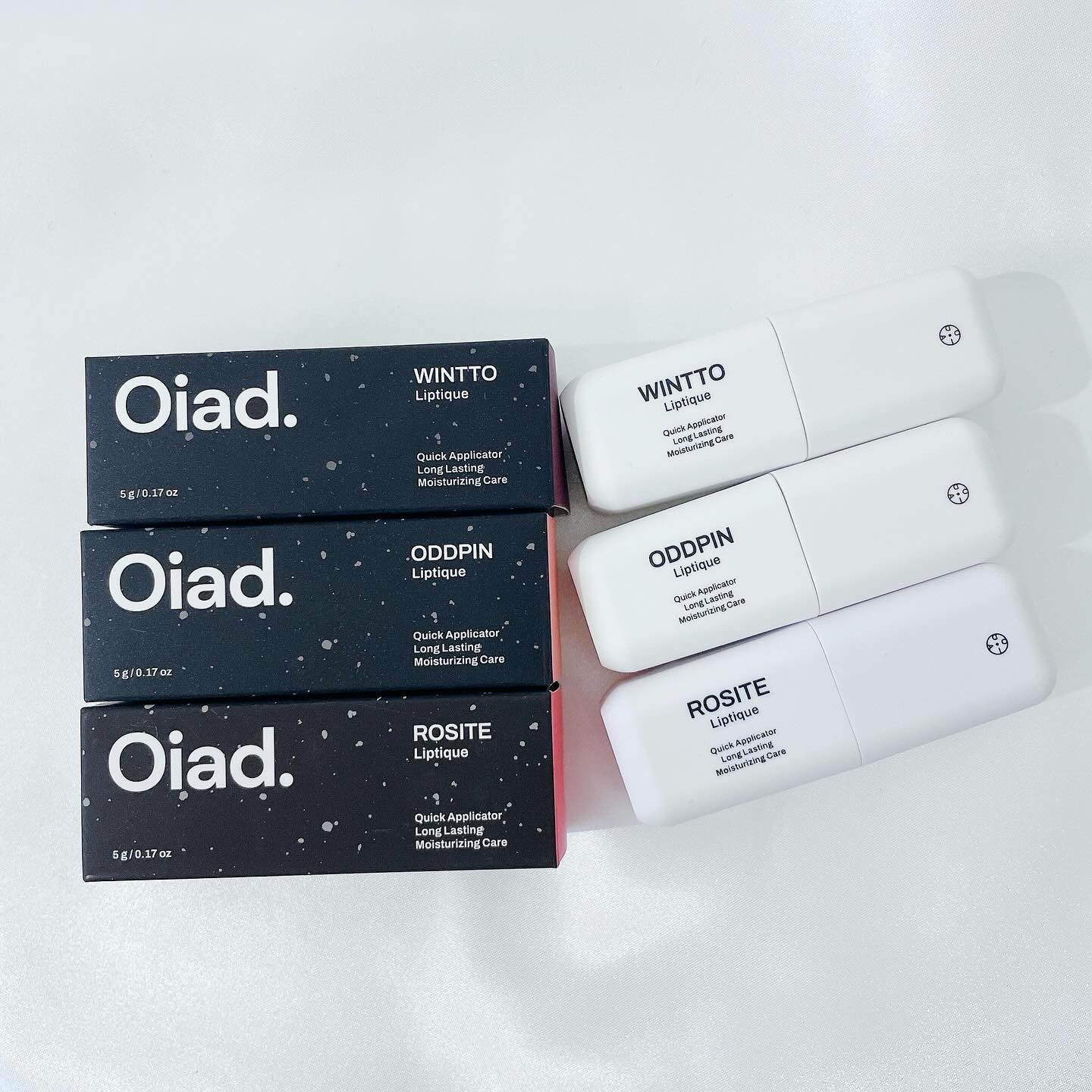 リップティーク 002 オッドピン/oiad/口紅を使ったクチコミ（1枚目）