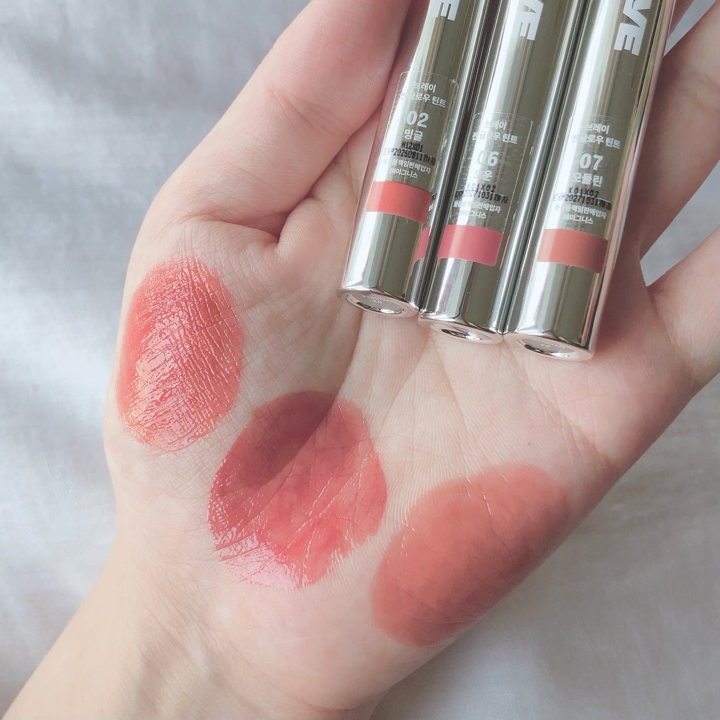 THIN GLOW TINT/BRAYE/口紅を使ったクチコミ(4枚目)