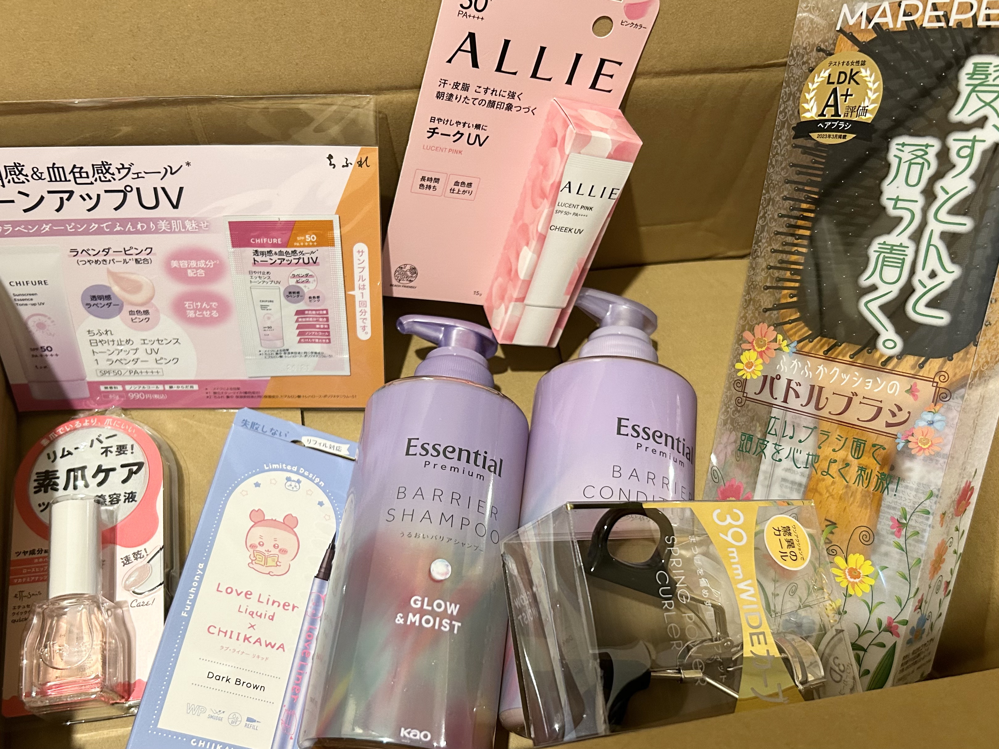 スプリングパワーカーラー/excel/ビューラーを使ったクチコミ（1枚目）